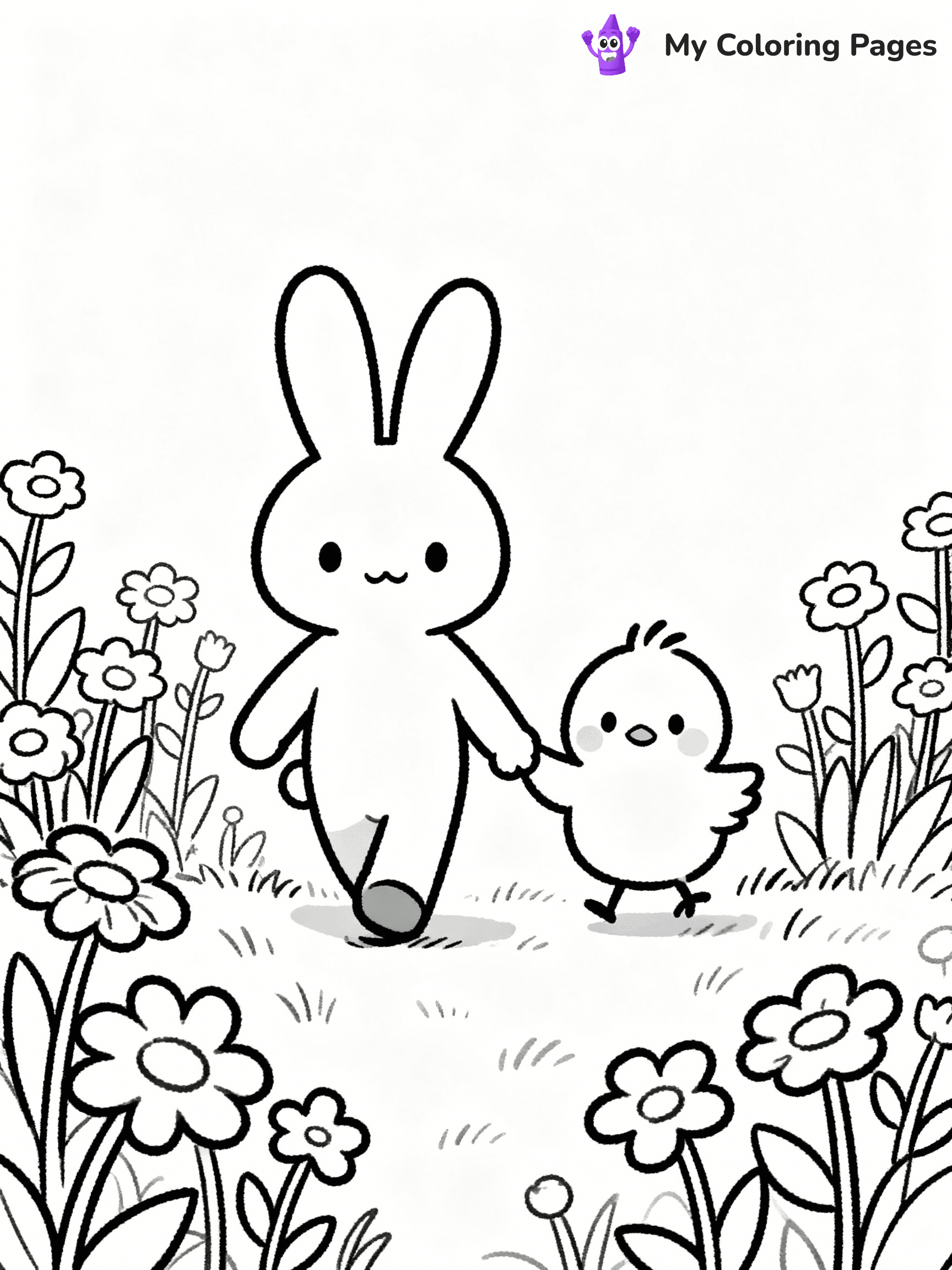 Easter Coloring Pages - 123