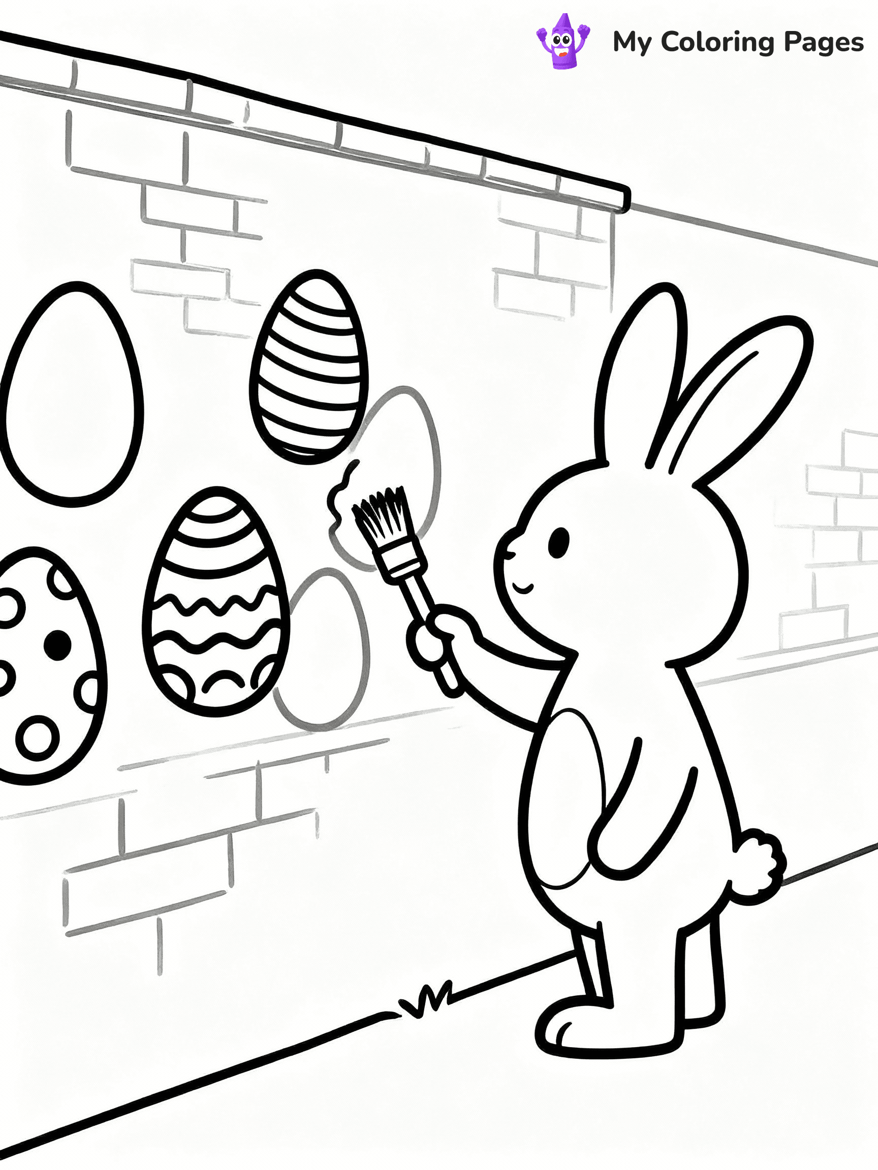 Easter Coloring Pages - 49