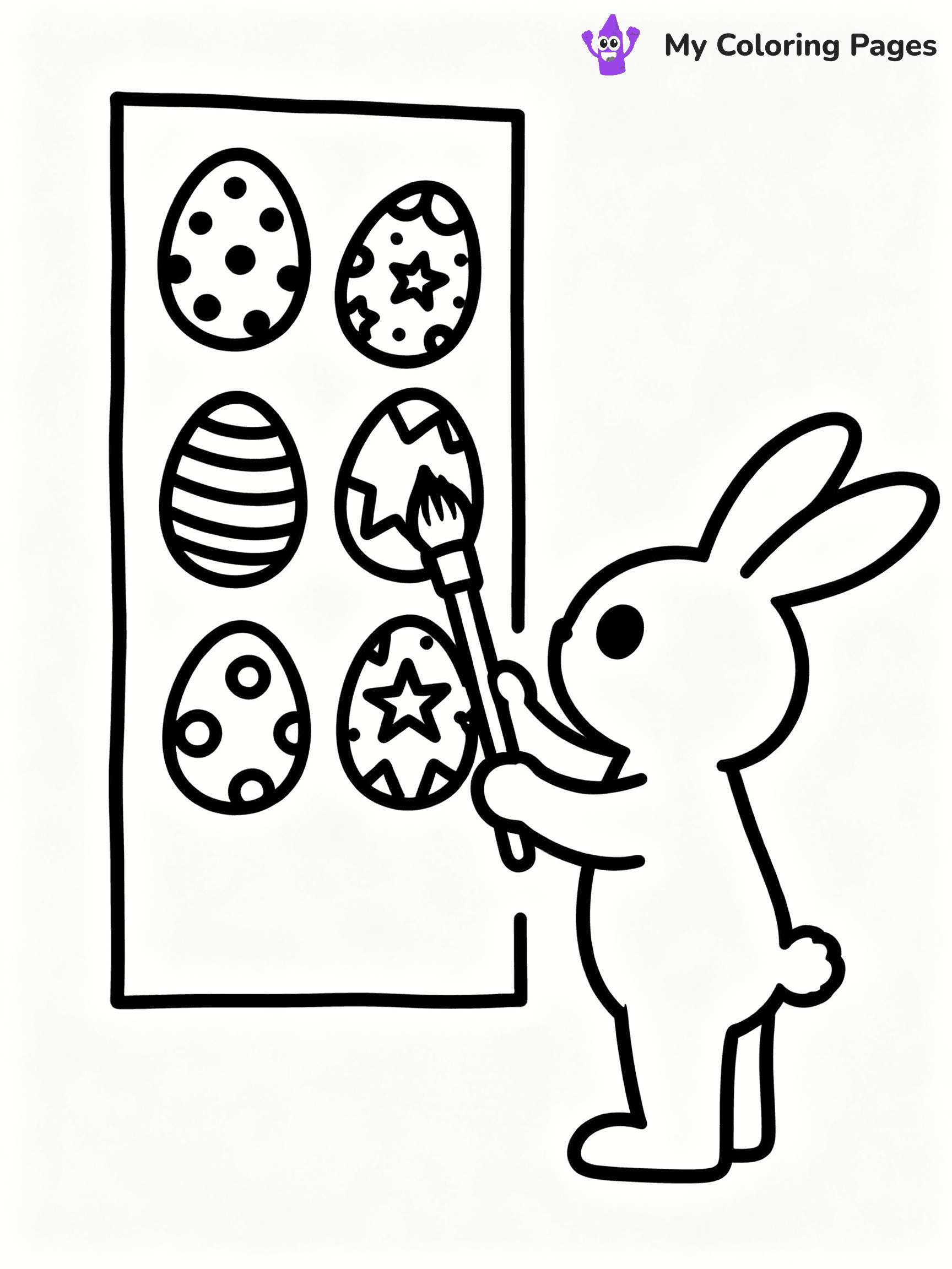 Easter Coloring Pages - 47
