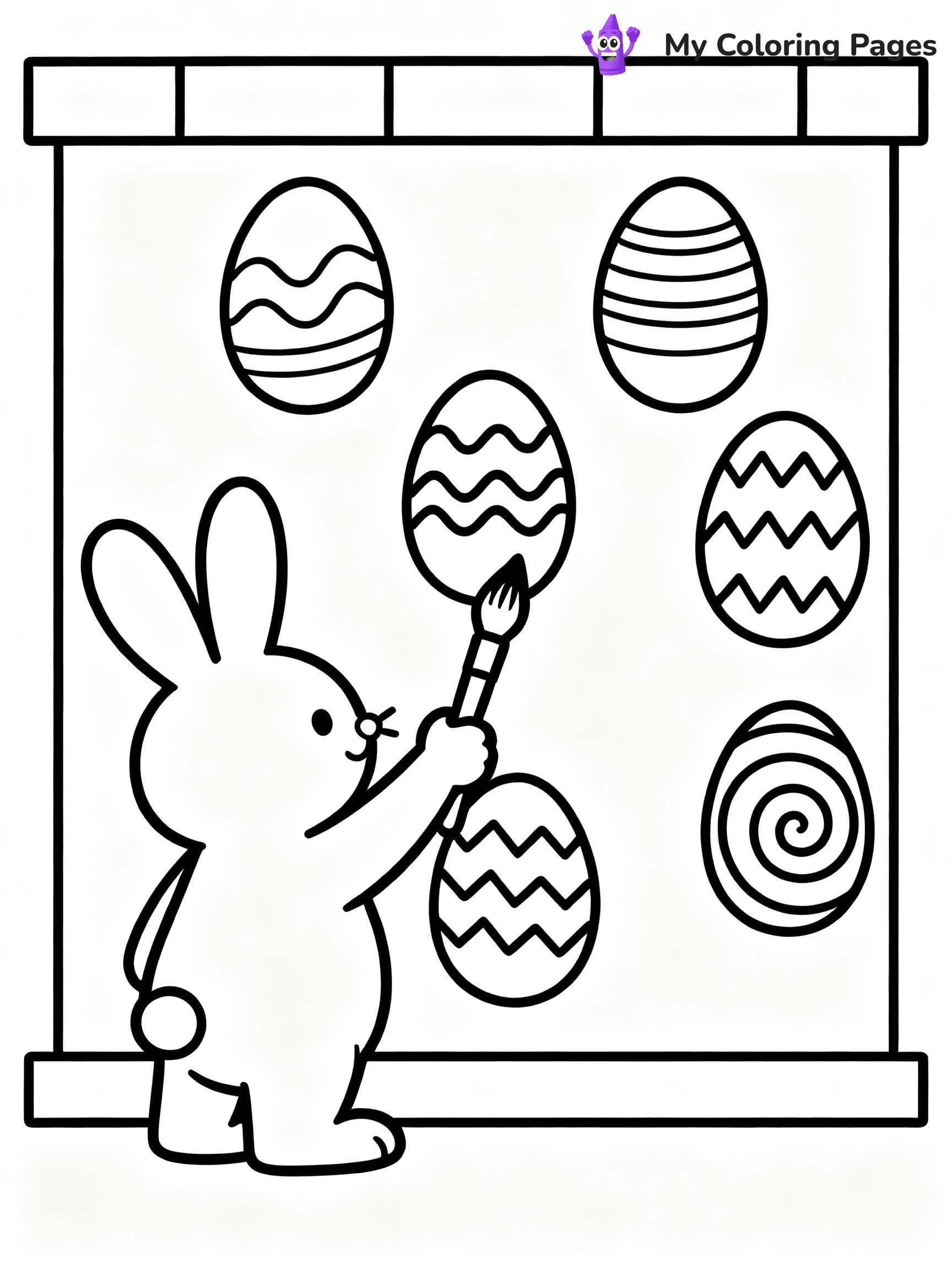 Easter Coloring Pages - 45