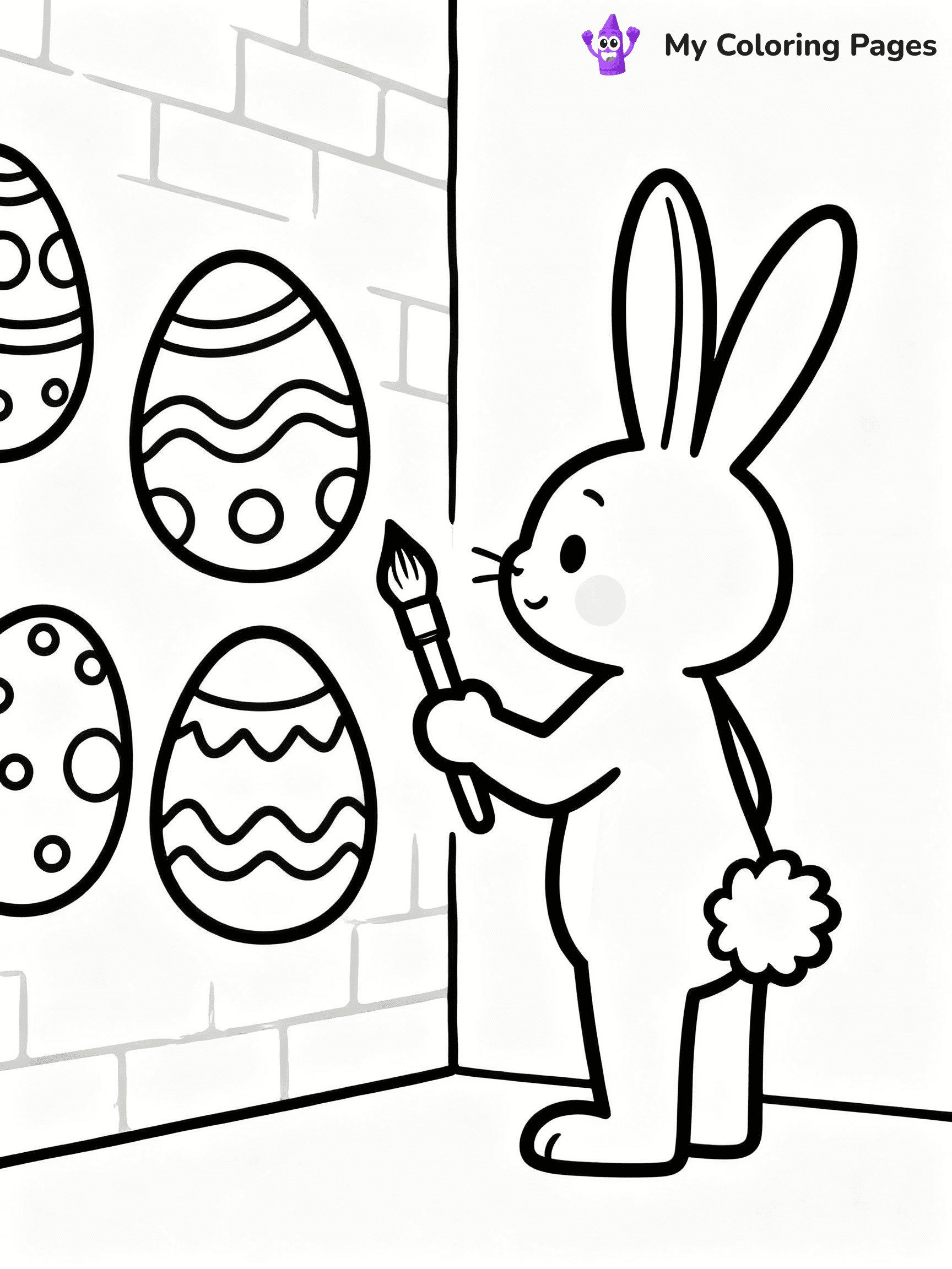 Easter Coloring Pages - 44