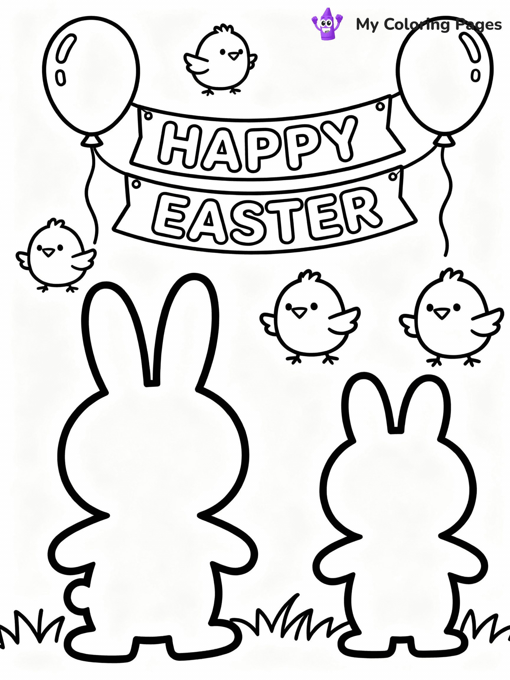 Easter Coloring Pages - 34
