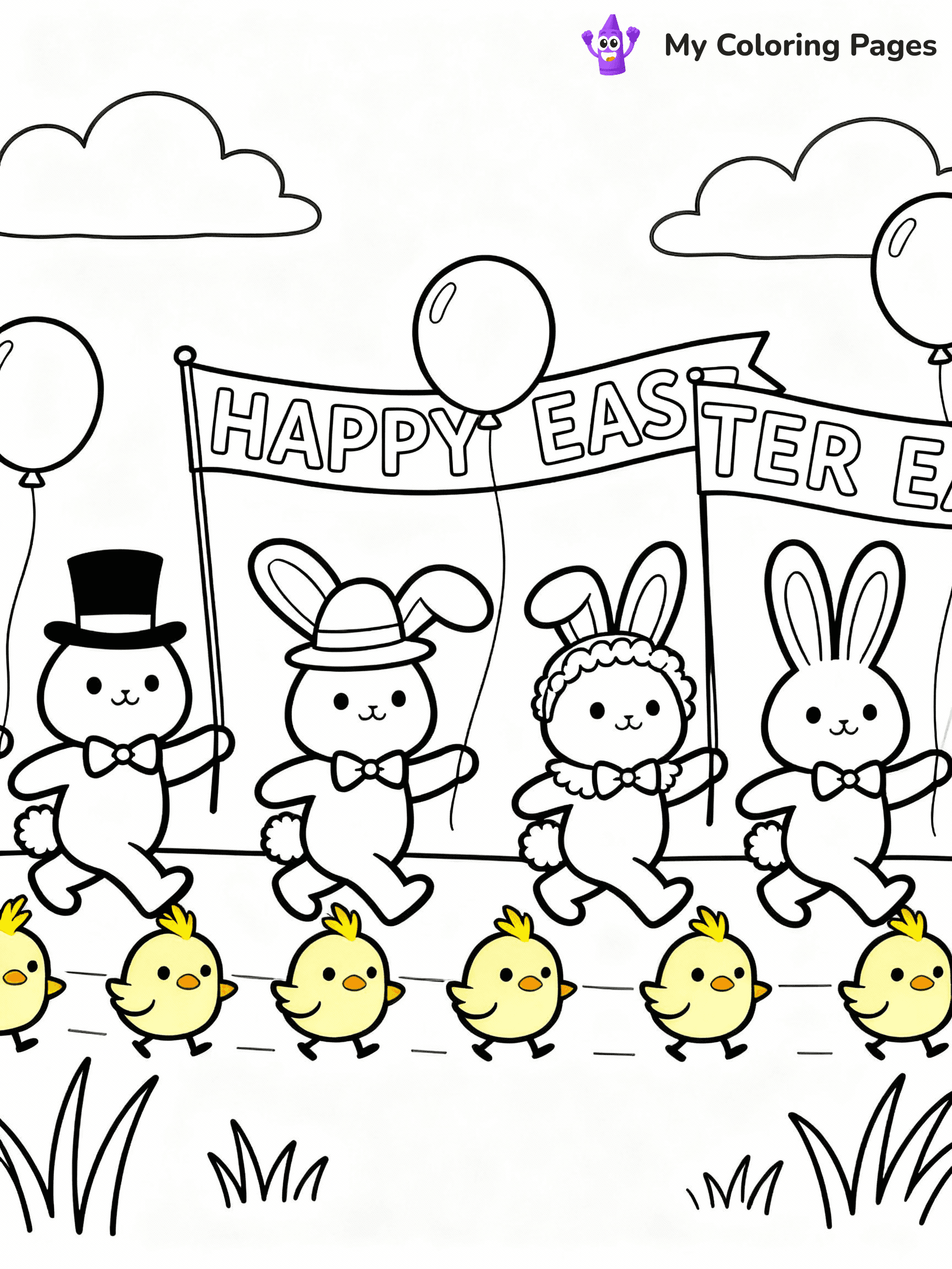 Easter Coloring Pages - 25