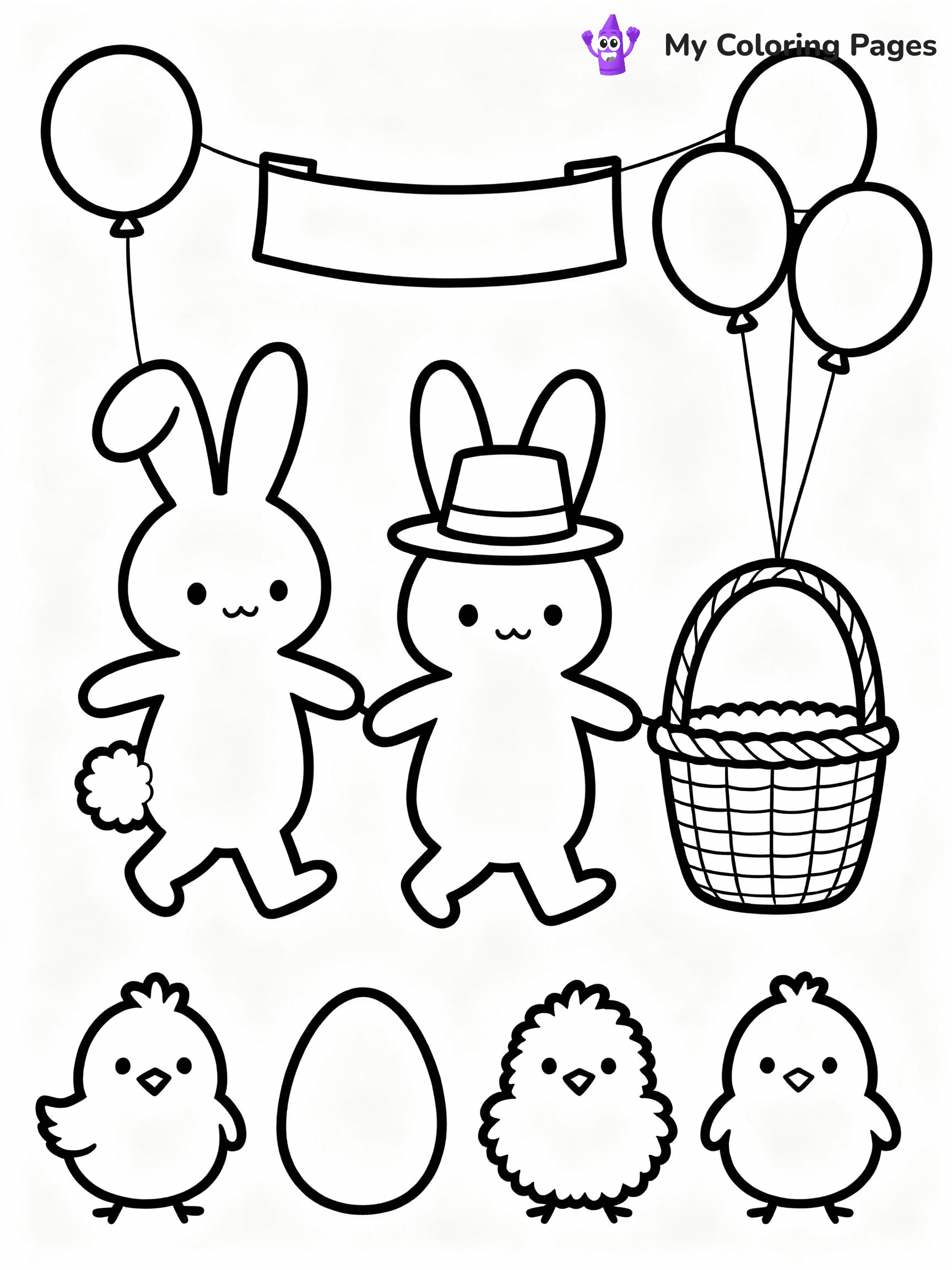 Easter Coloring Pages - 23