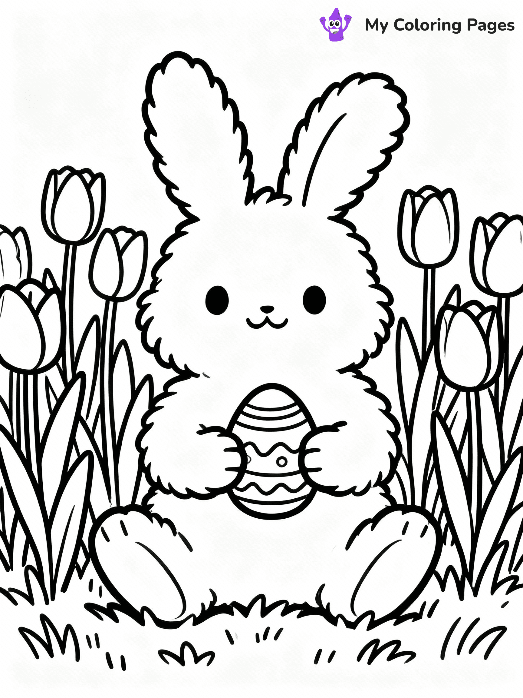 Easter Coloring Pages - 1