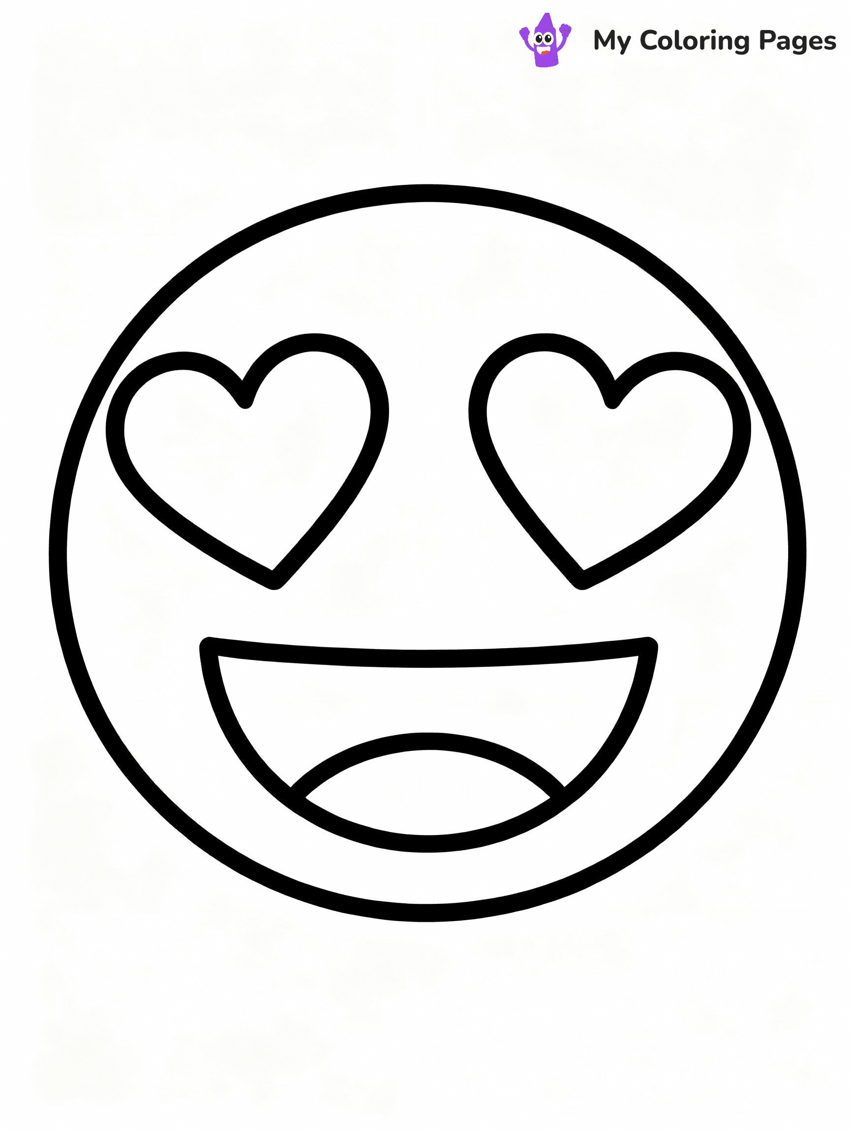 Emoji Coloring Pages - 20