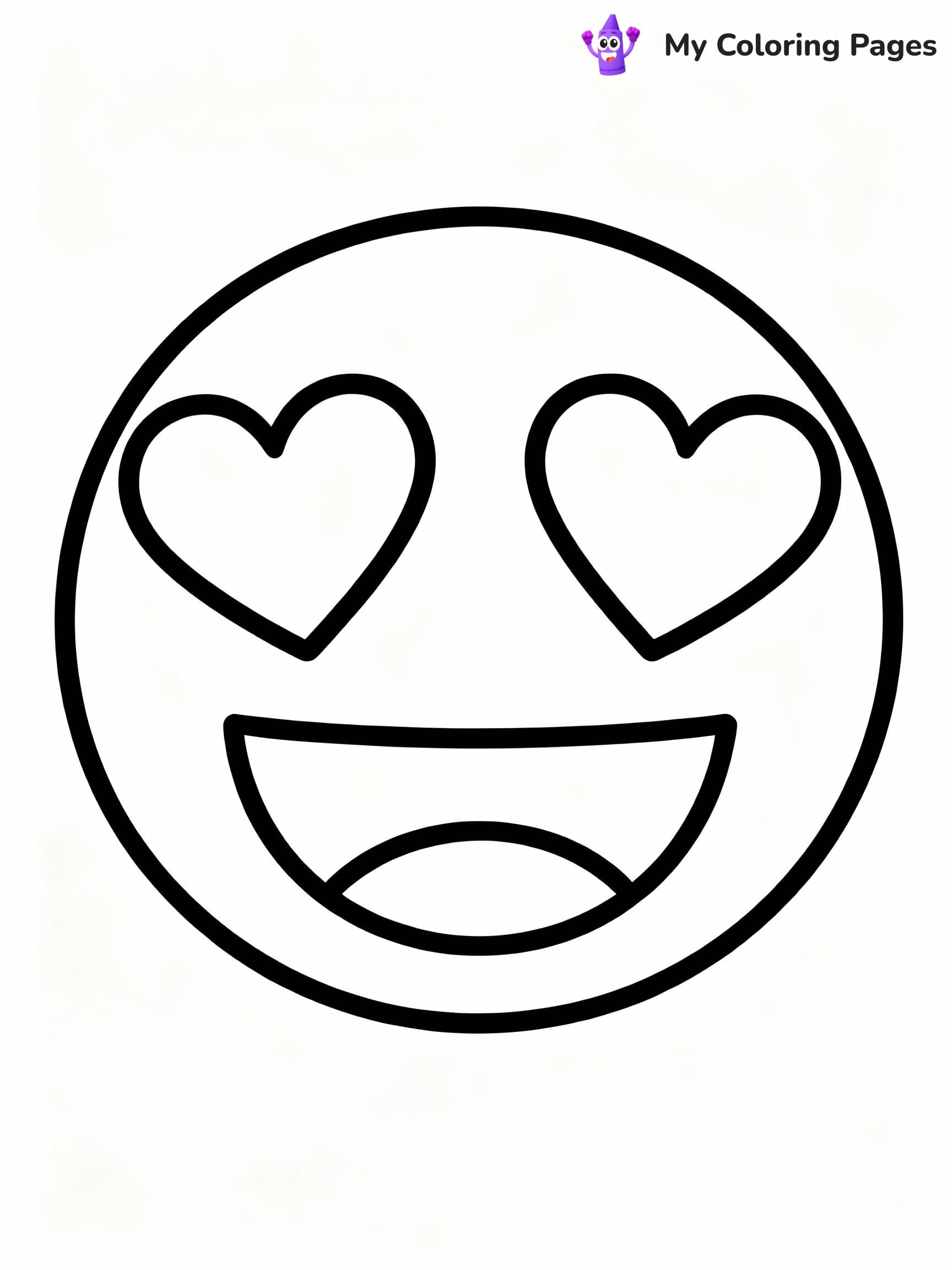 Emoji Coloring Pages - 20