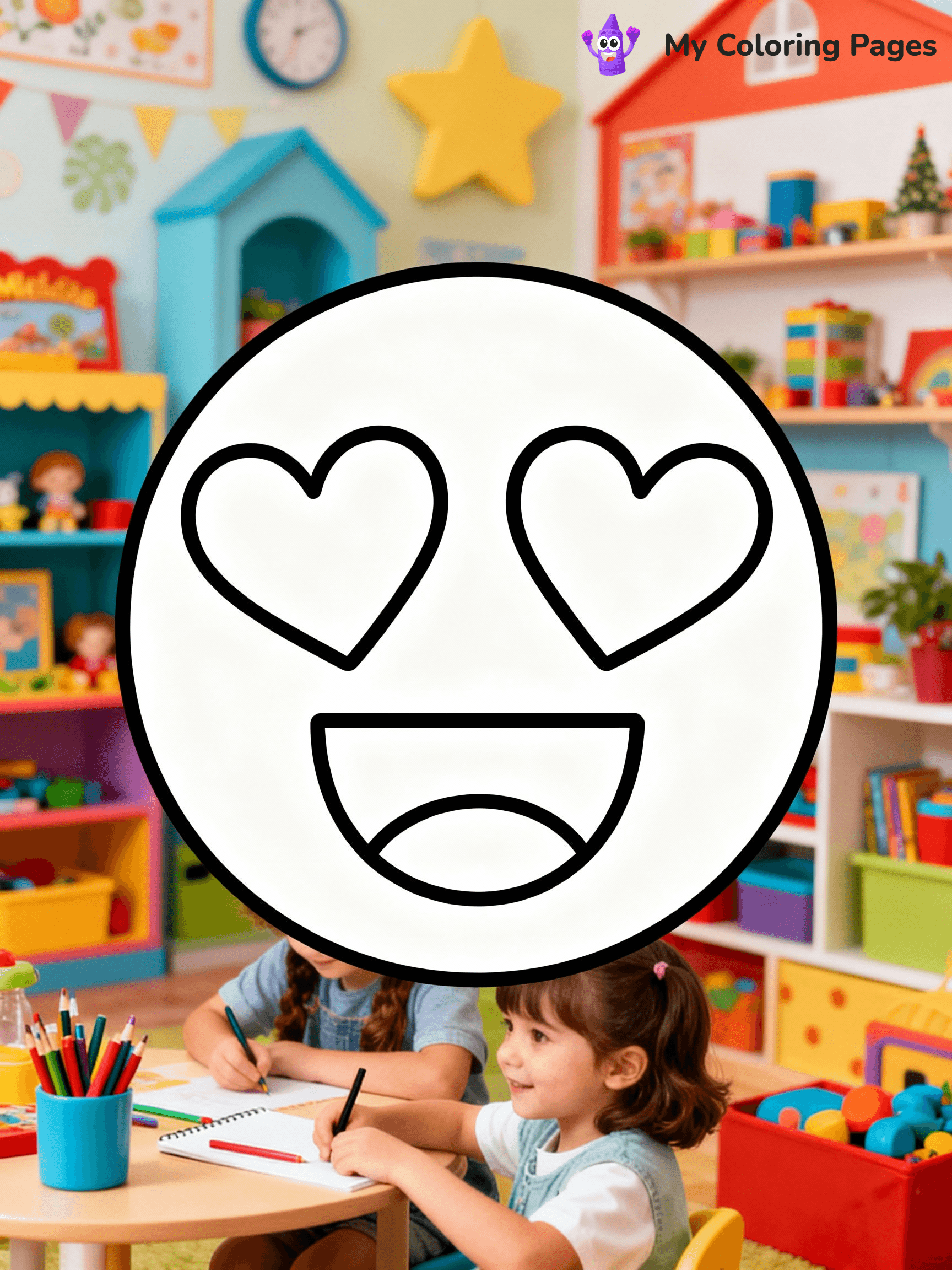 Emoji Coloring Pages - 16