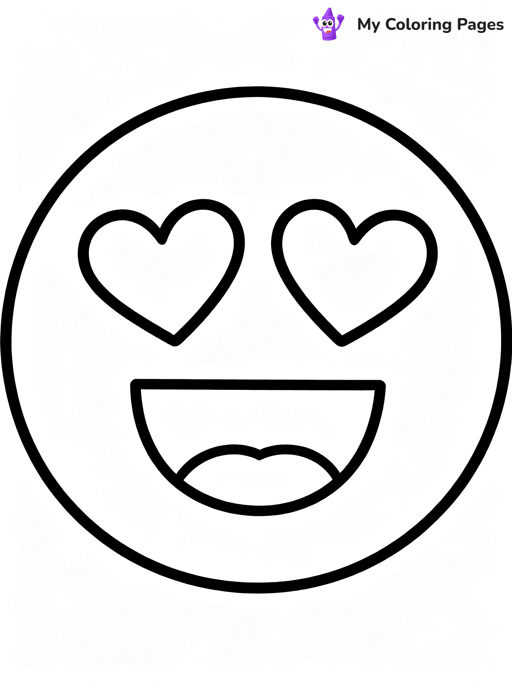 Emoji Coloring Pages - 15