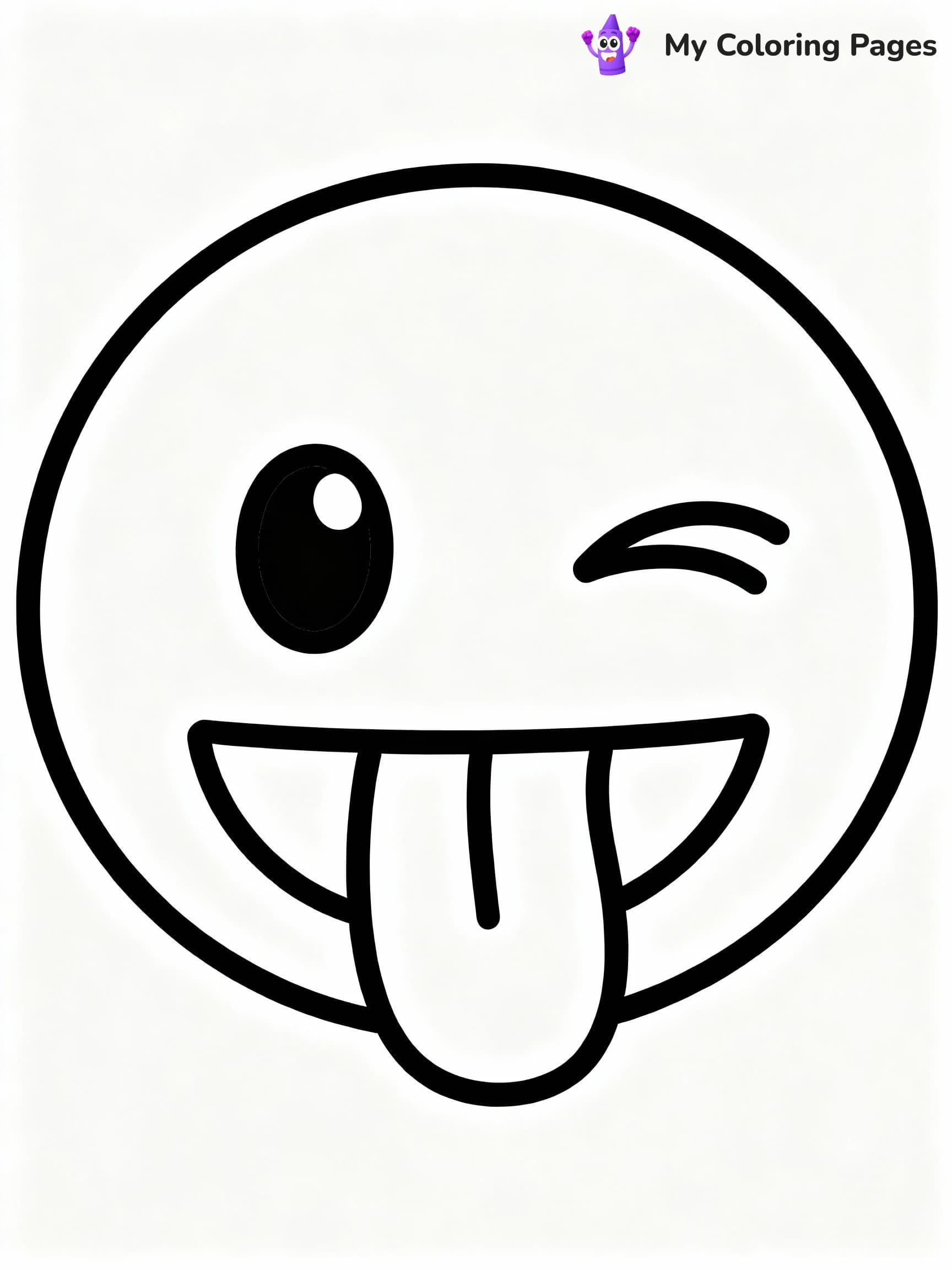 Emoji Coloring Pages - 13