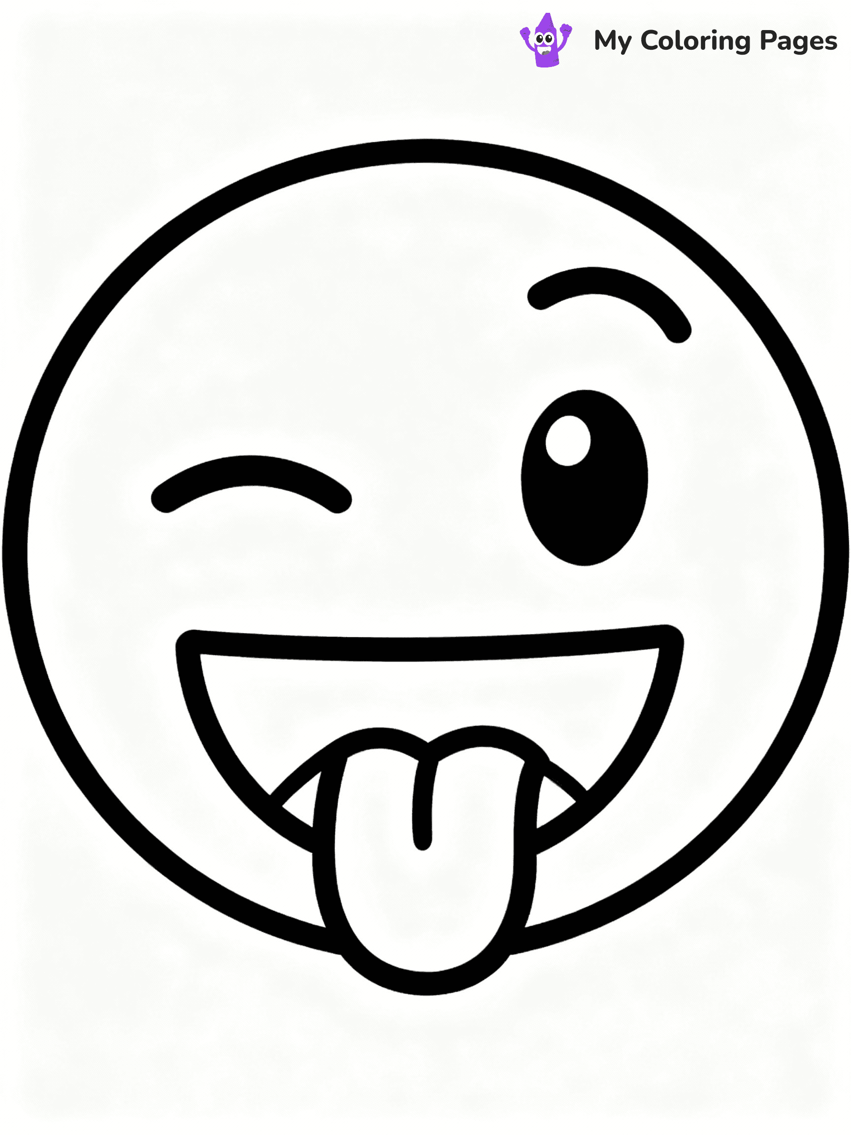 Emoji Coloring Pages - 11