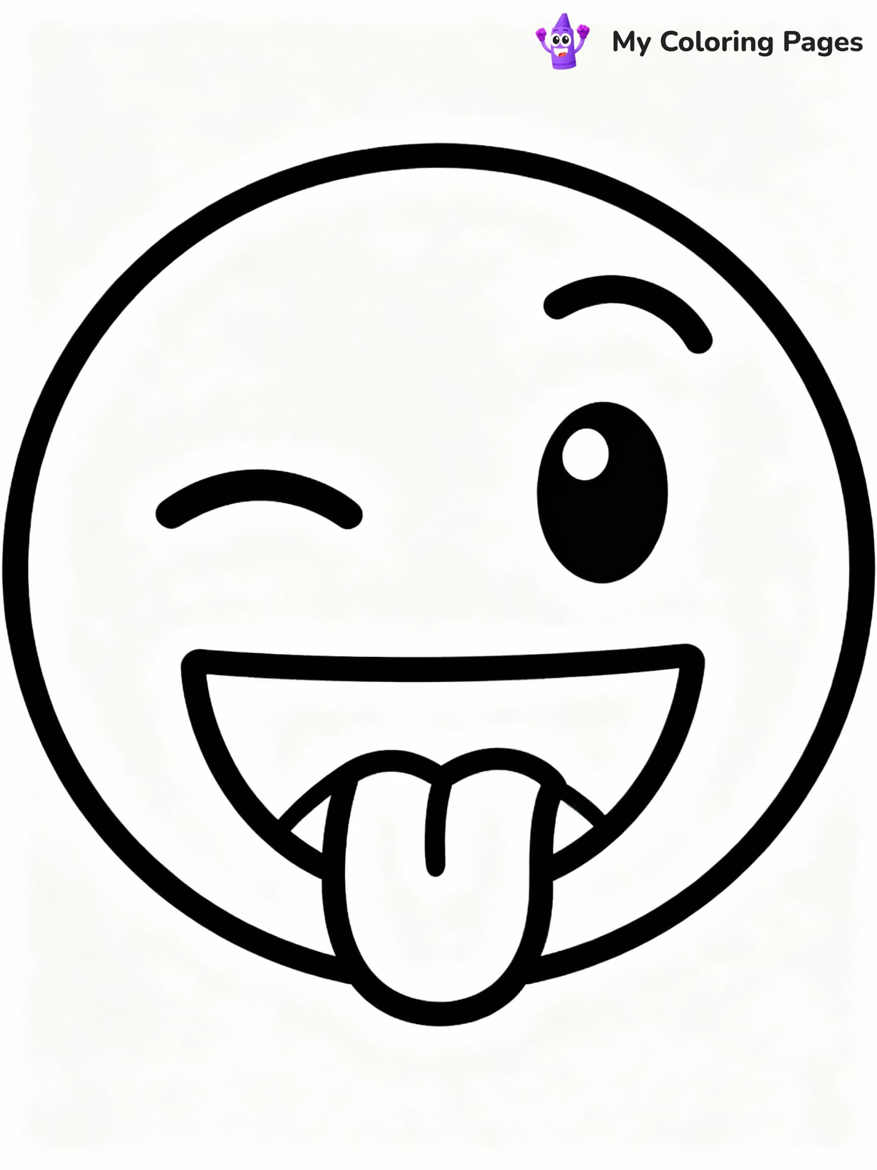 Emoji Coloring Pages - 11