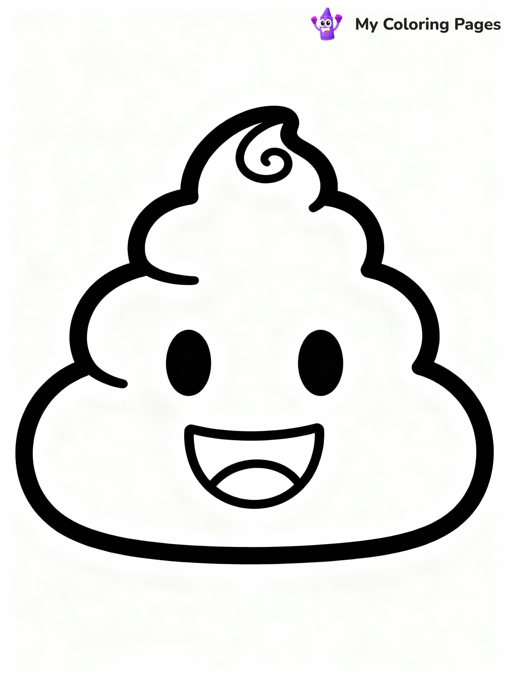 Emoji Coloring Pages - 6