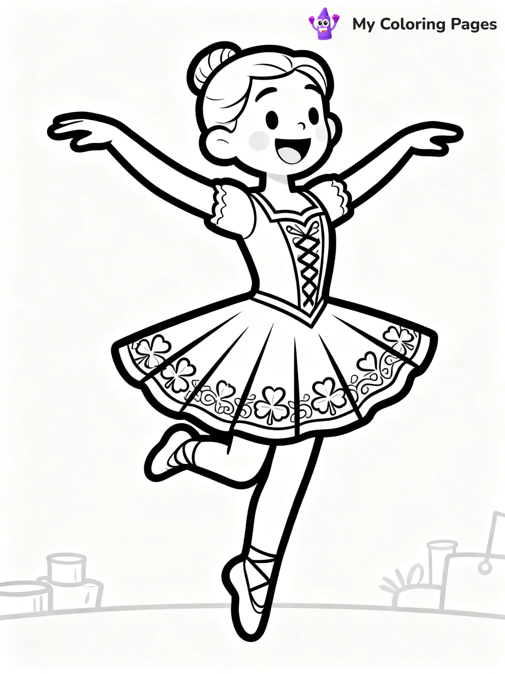 Irish Coloring Pages - 14