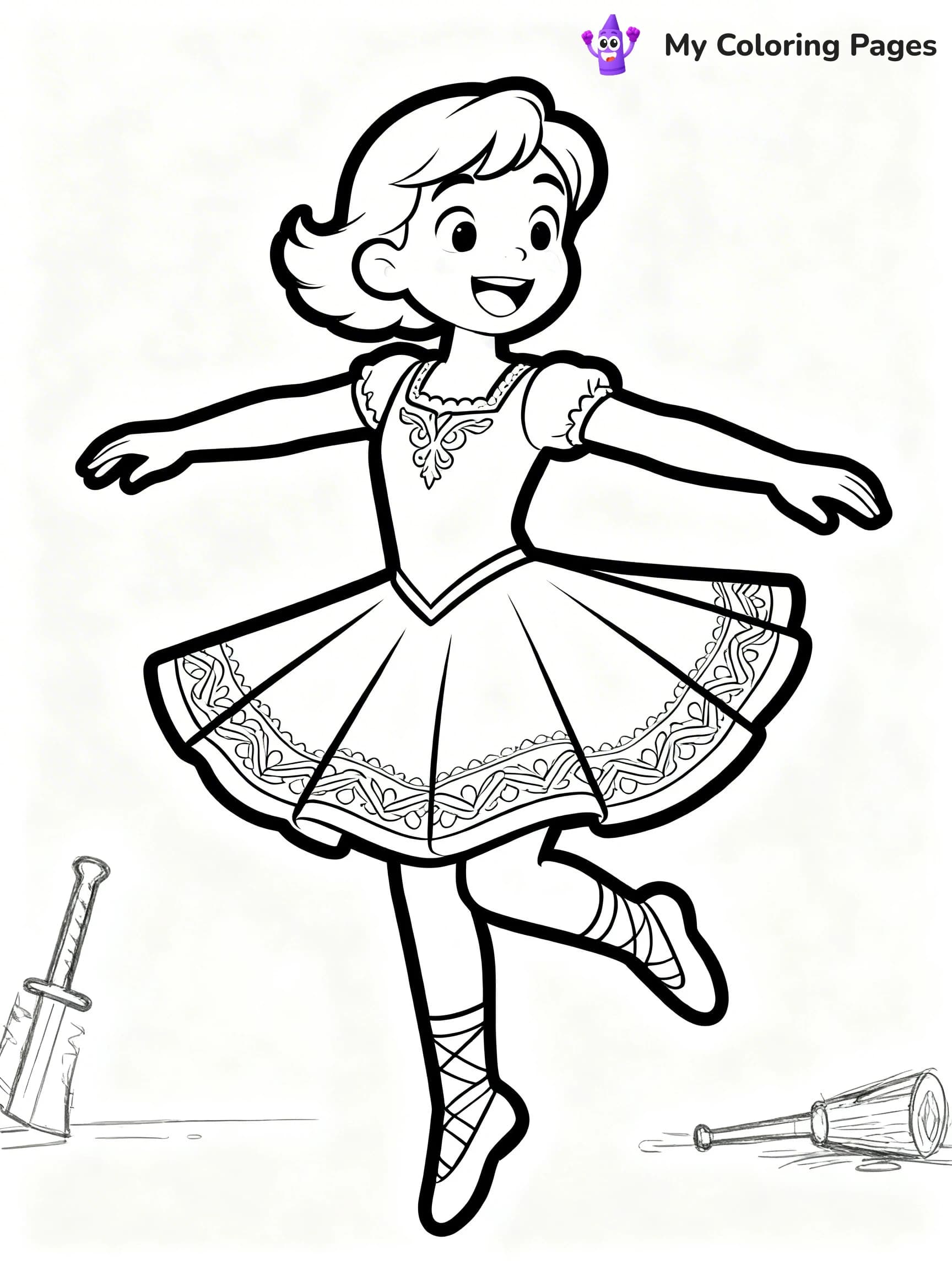 Irish Coloring Pages - 12