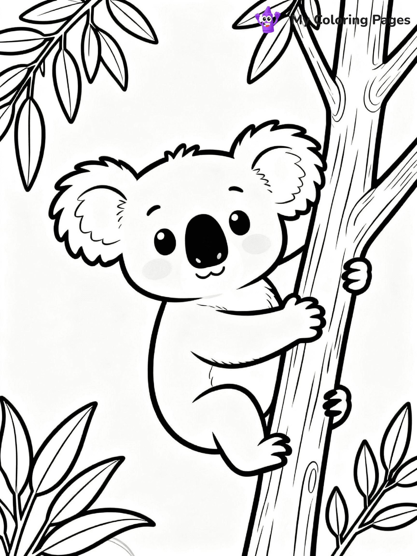 Koala Coloring Pages - 30