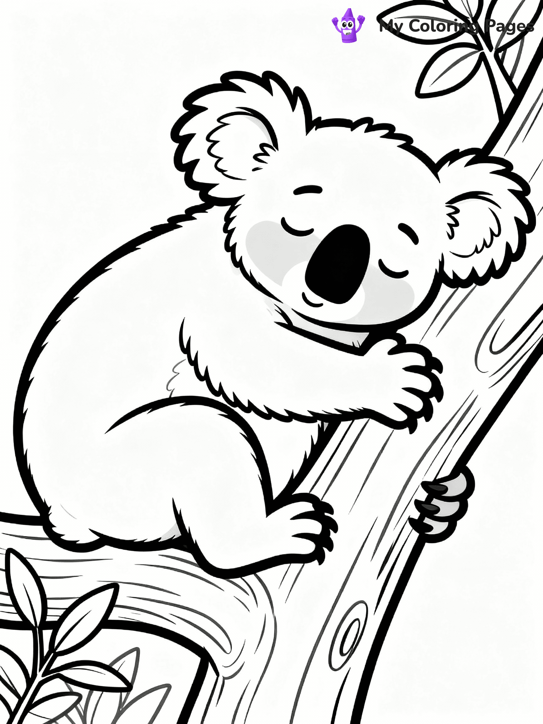 Koala Coloring Pages - 25