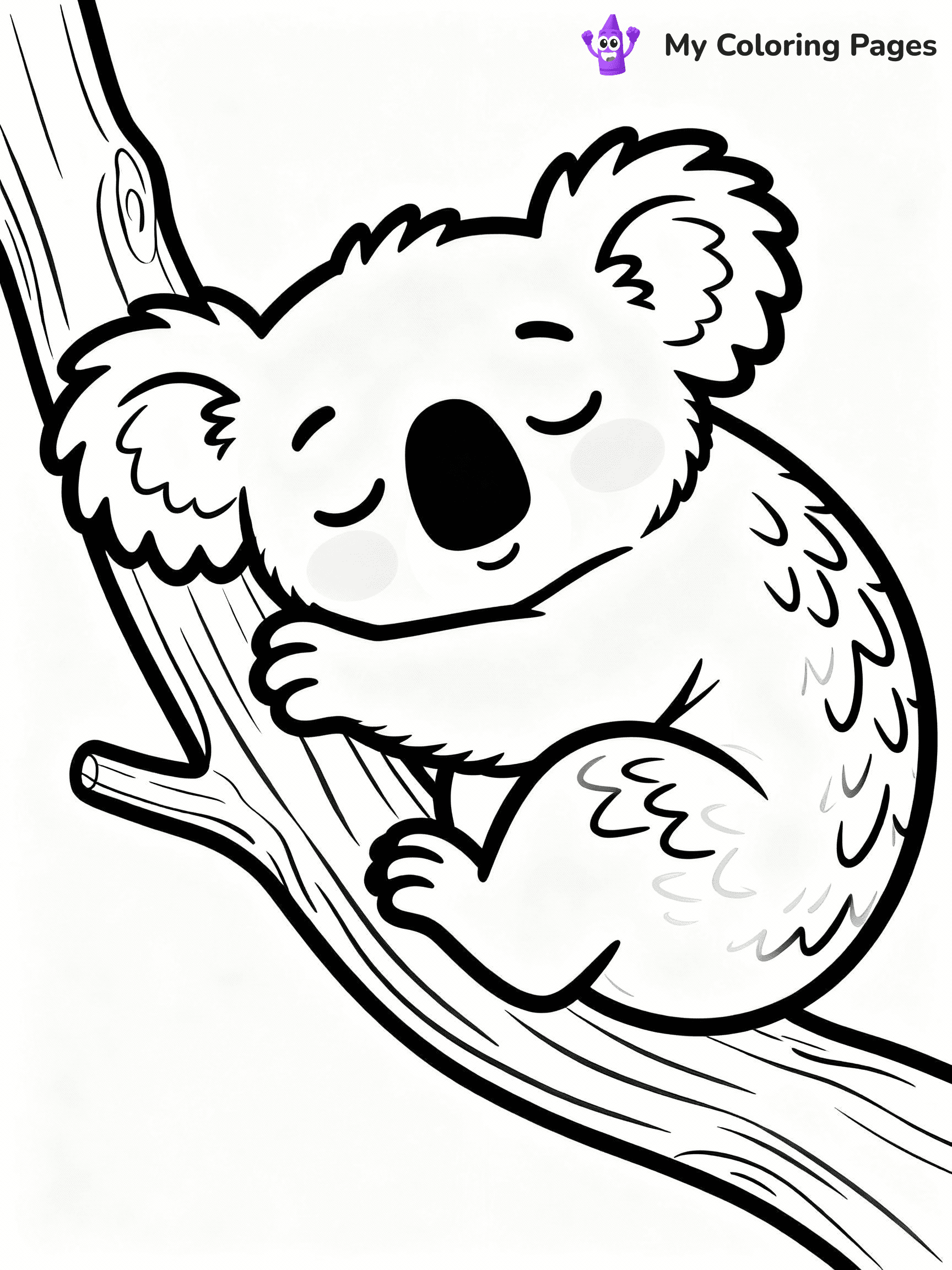 Koala Coloring Pages - 21
