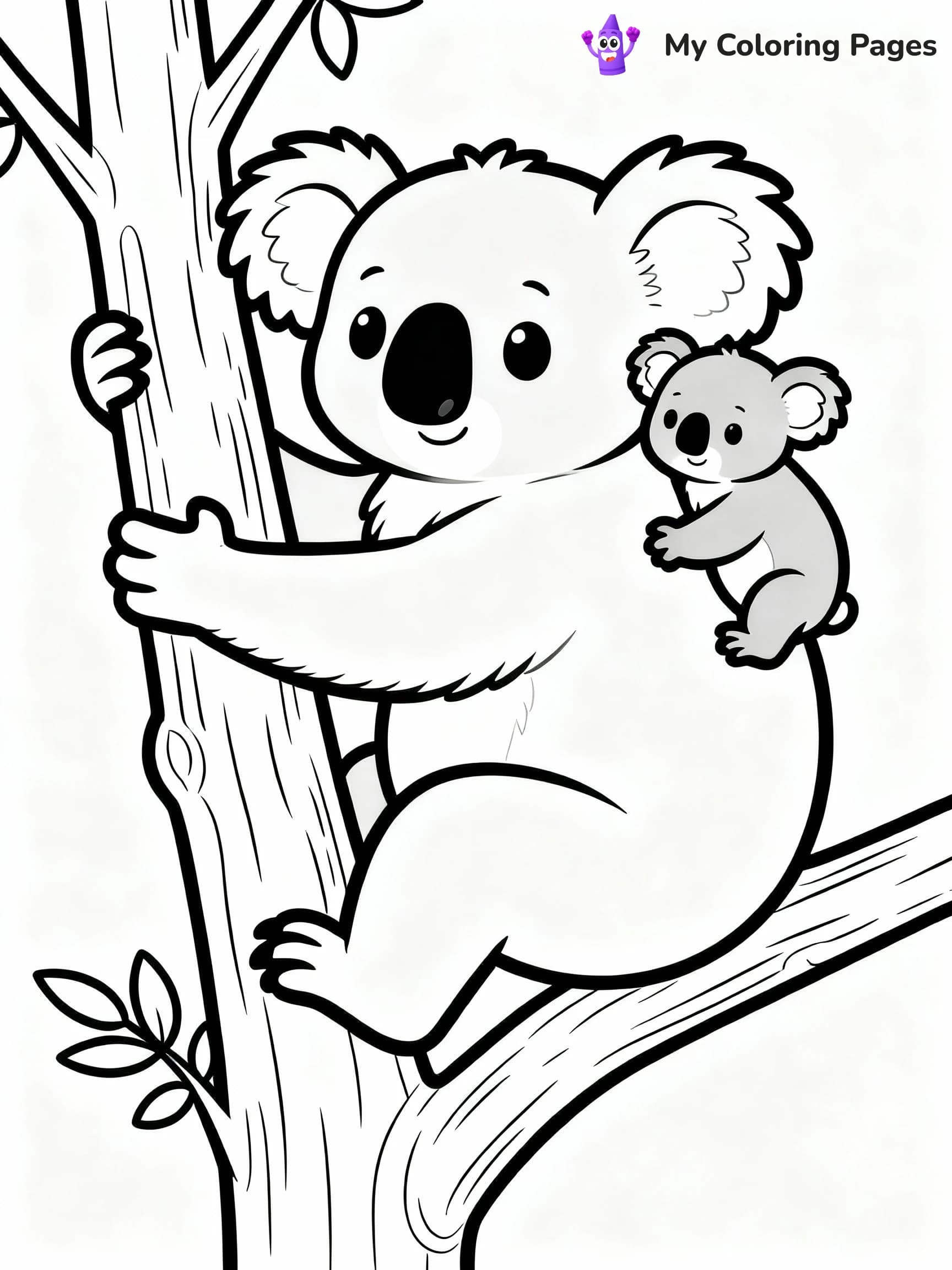 Koala Coloring Pages - 20