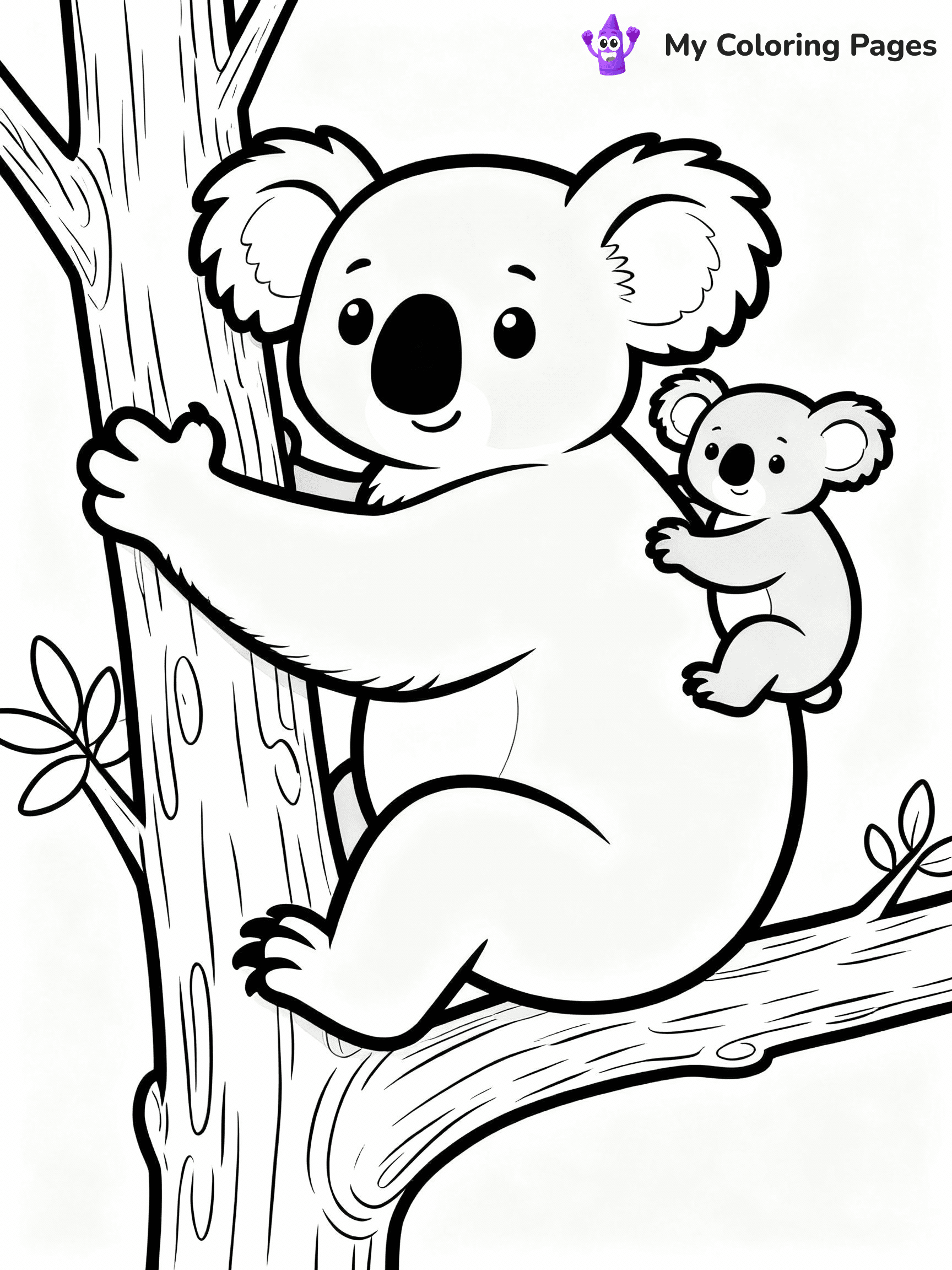 Koala Coloring Pages - 19