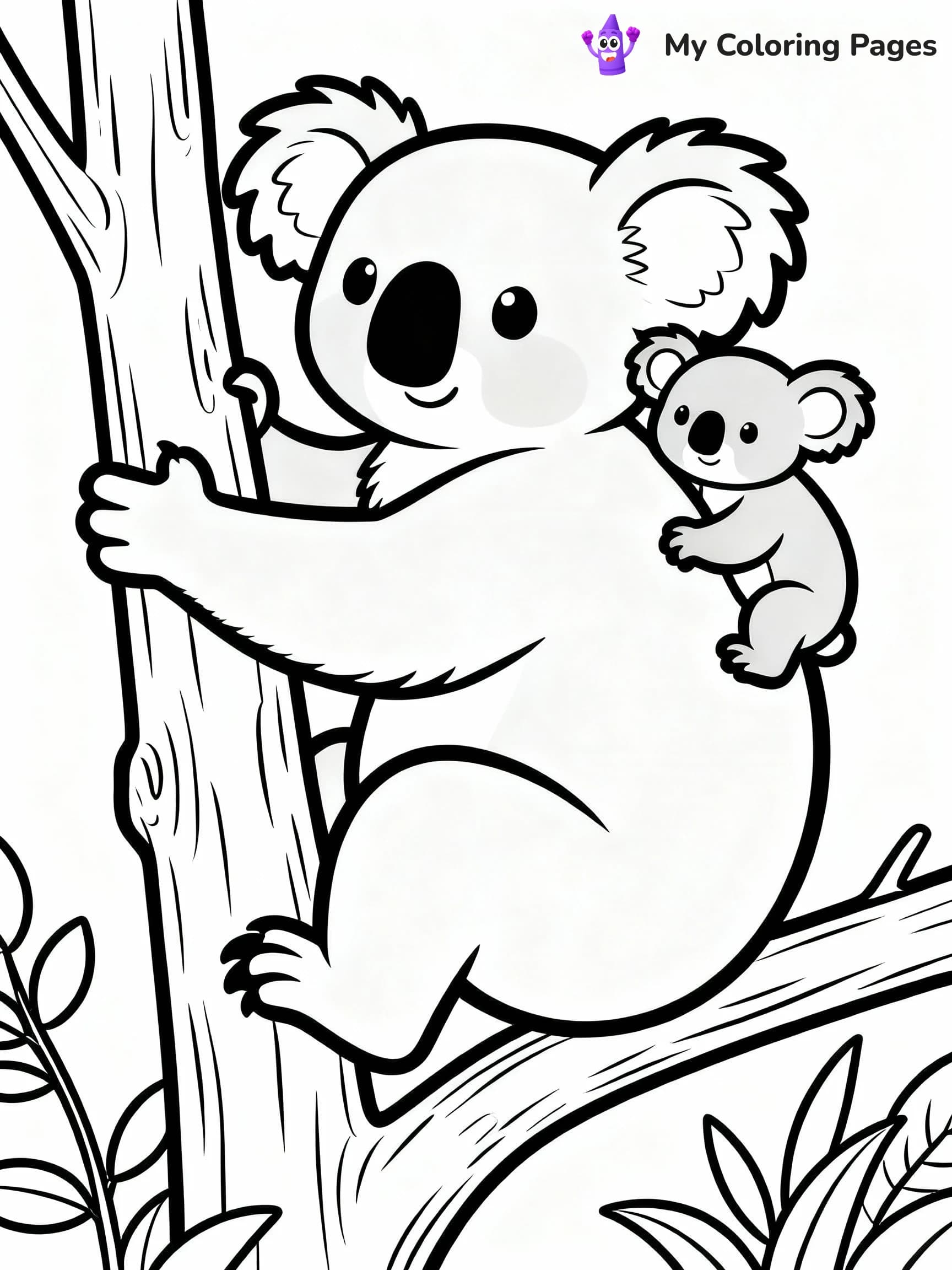 Koala Coloring Pages - 18