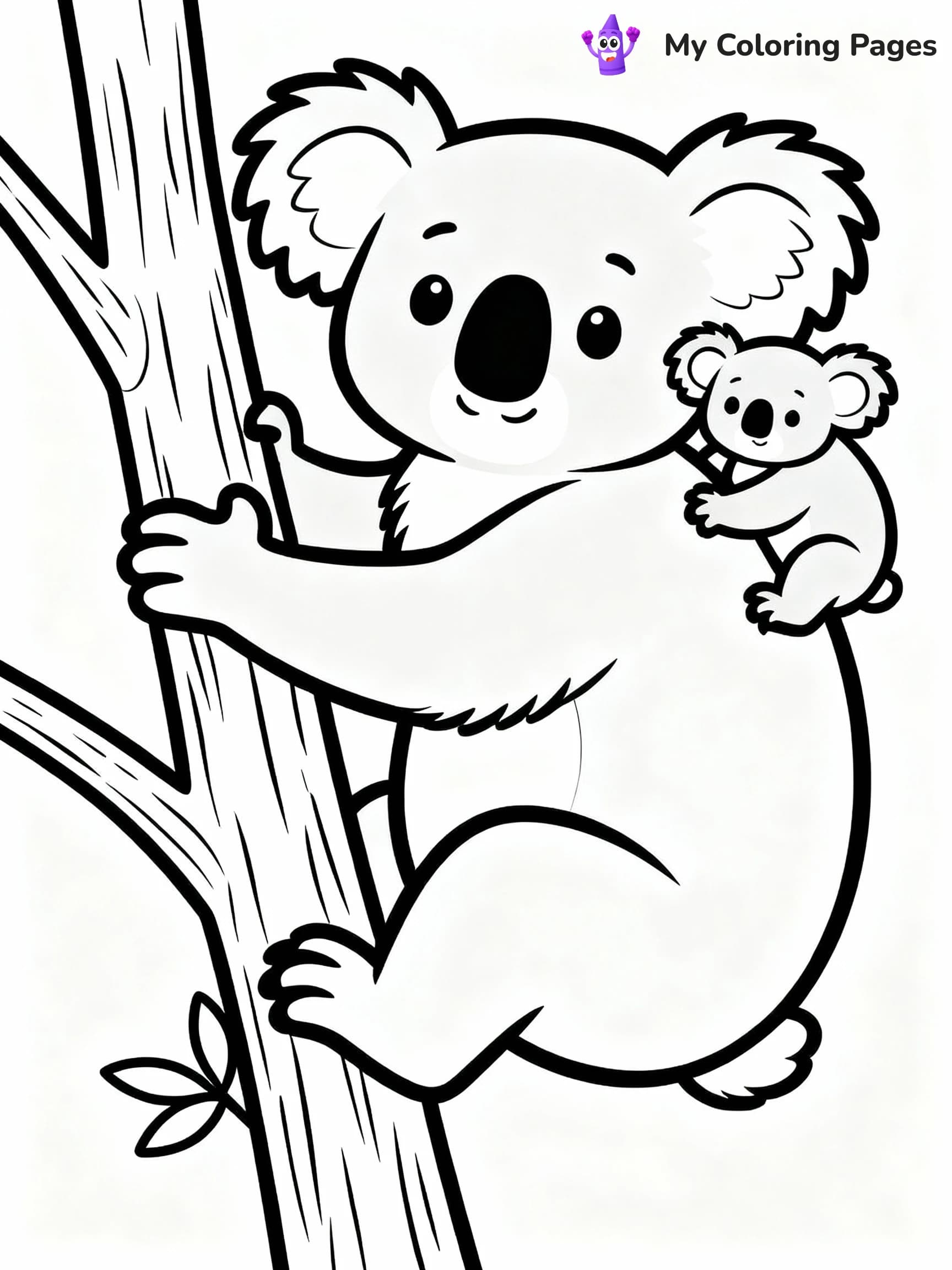 Koala Coloring Pages - 17