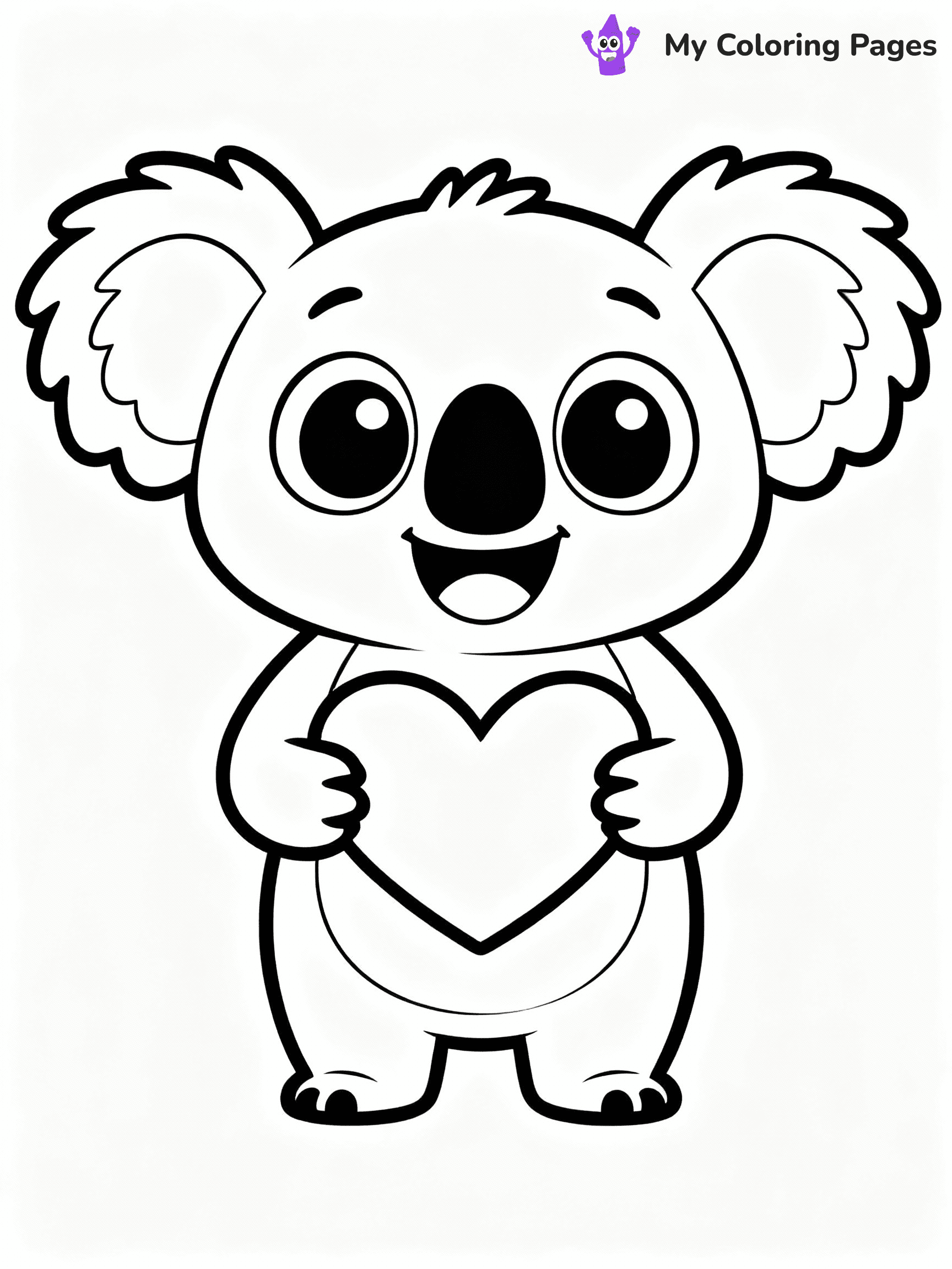 Koala Coloring Pages - 13