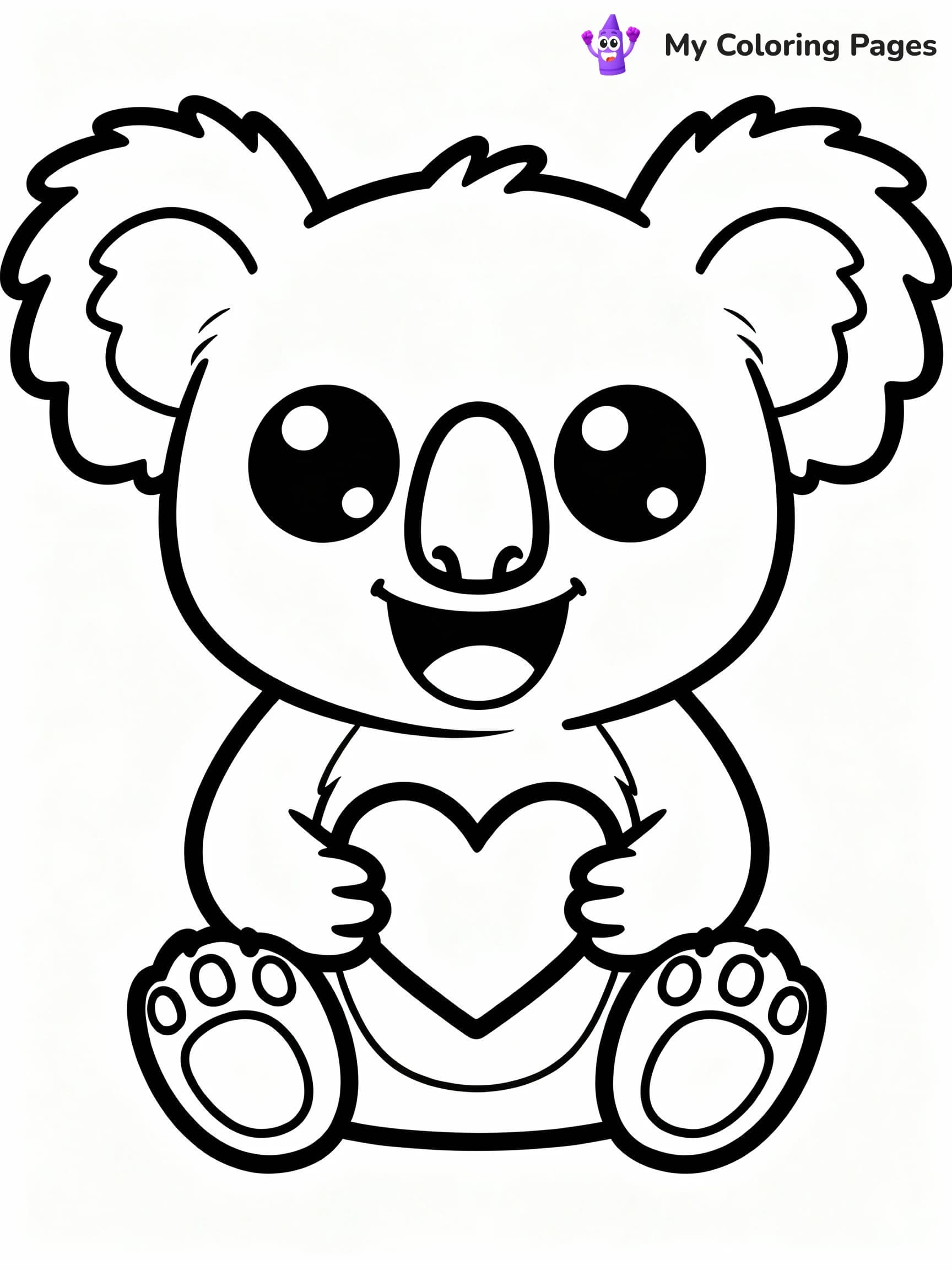Koala Coloring Pages - 12