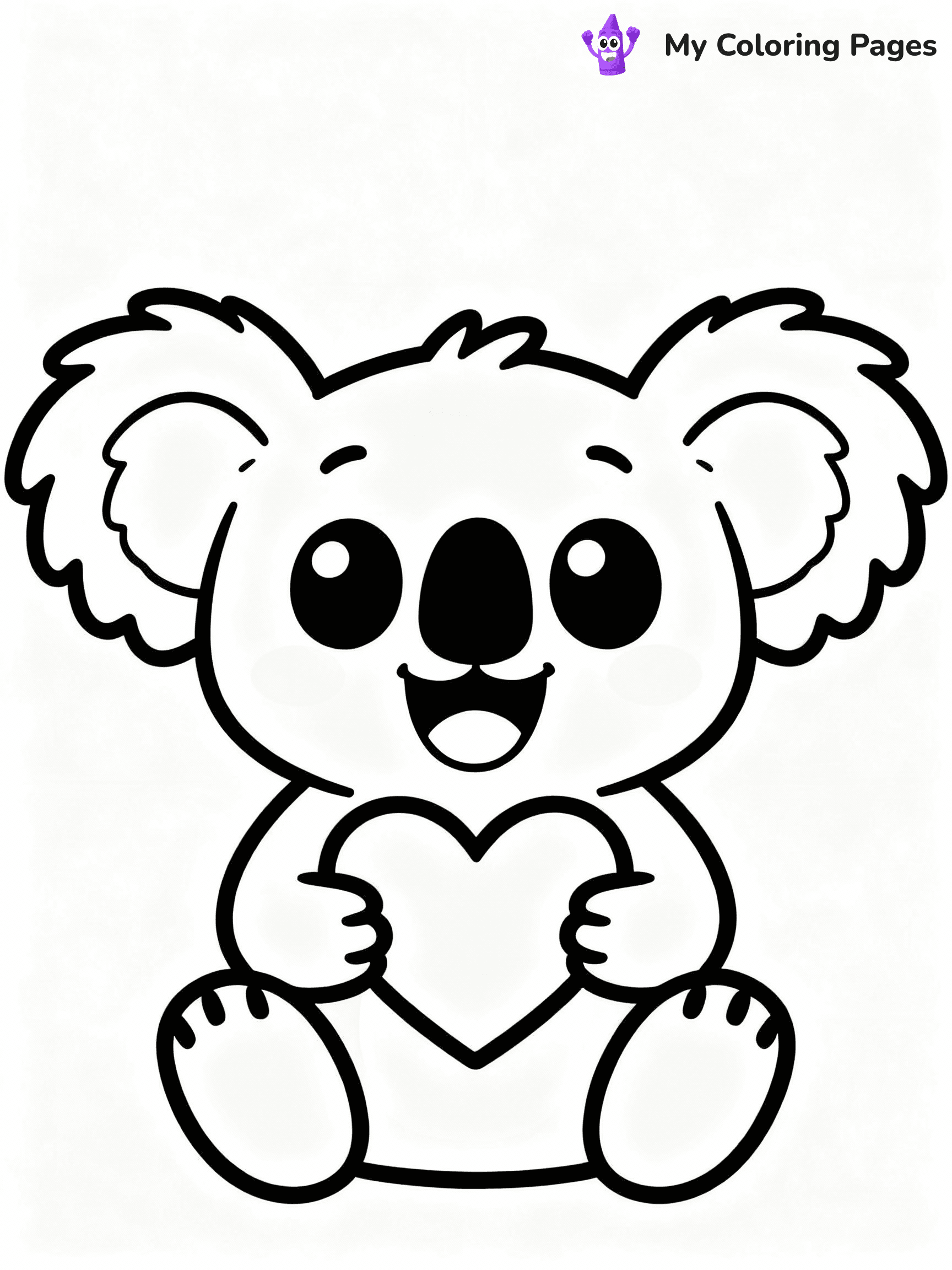 Koala Coloring Pages - 11