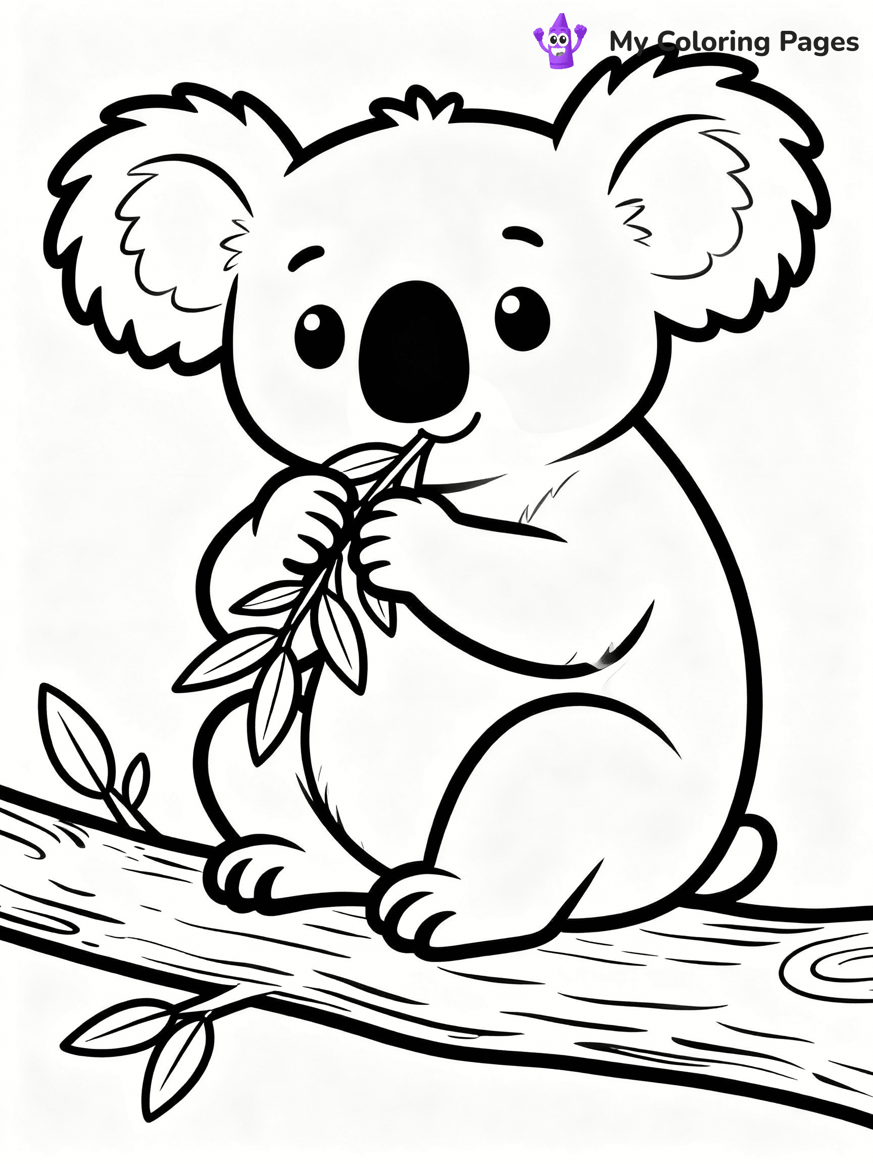 Koala Coloring Pages - 6