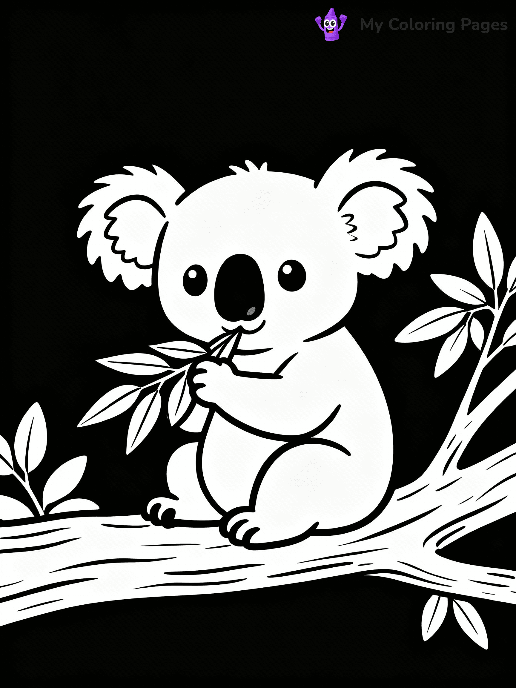 Koala Coloring Pages - 5