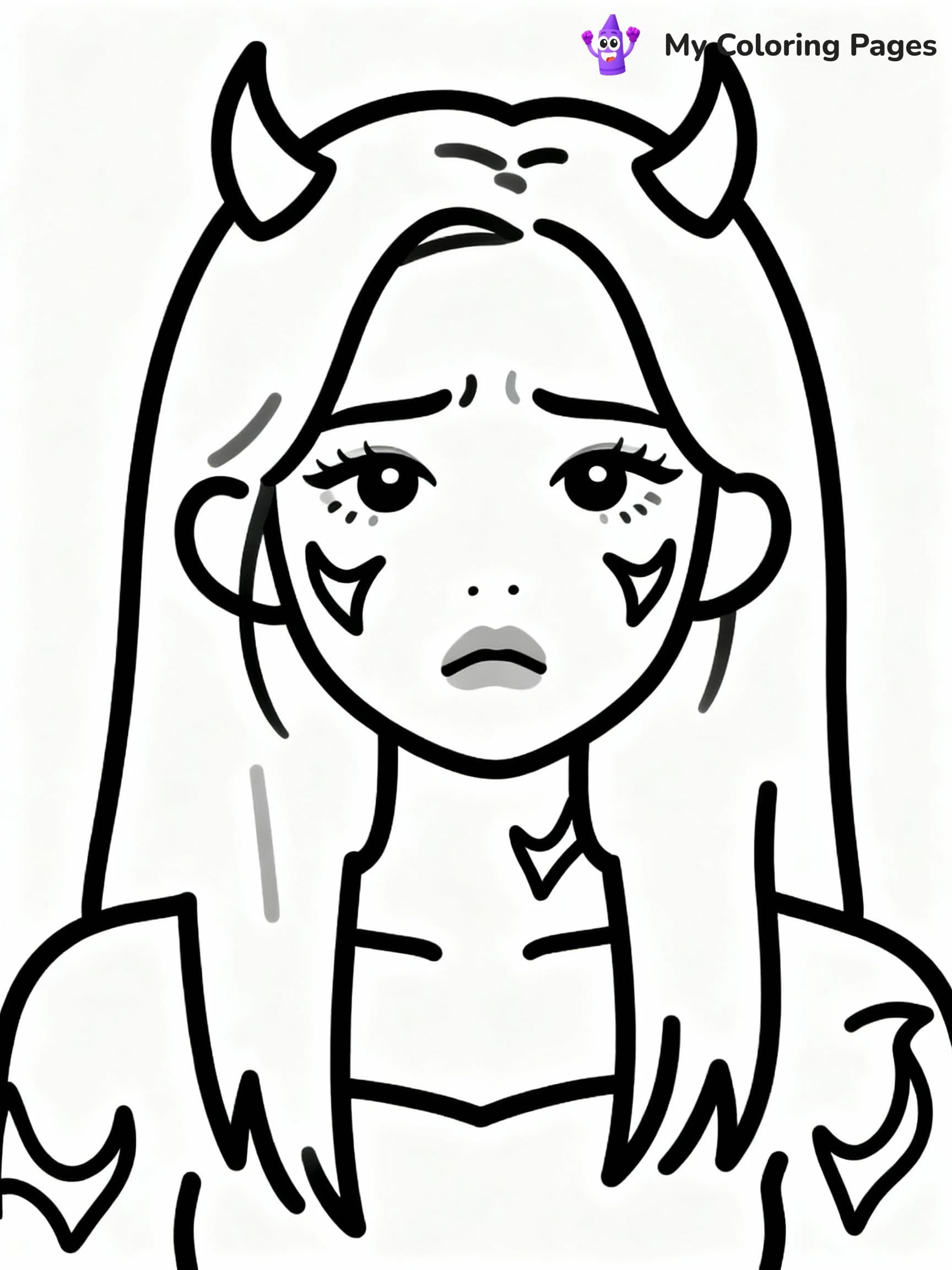 Kpop Demon Hunters Coloring Pages - 22