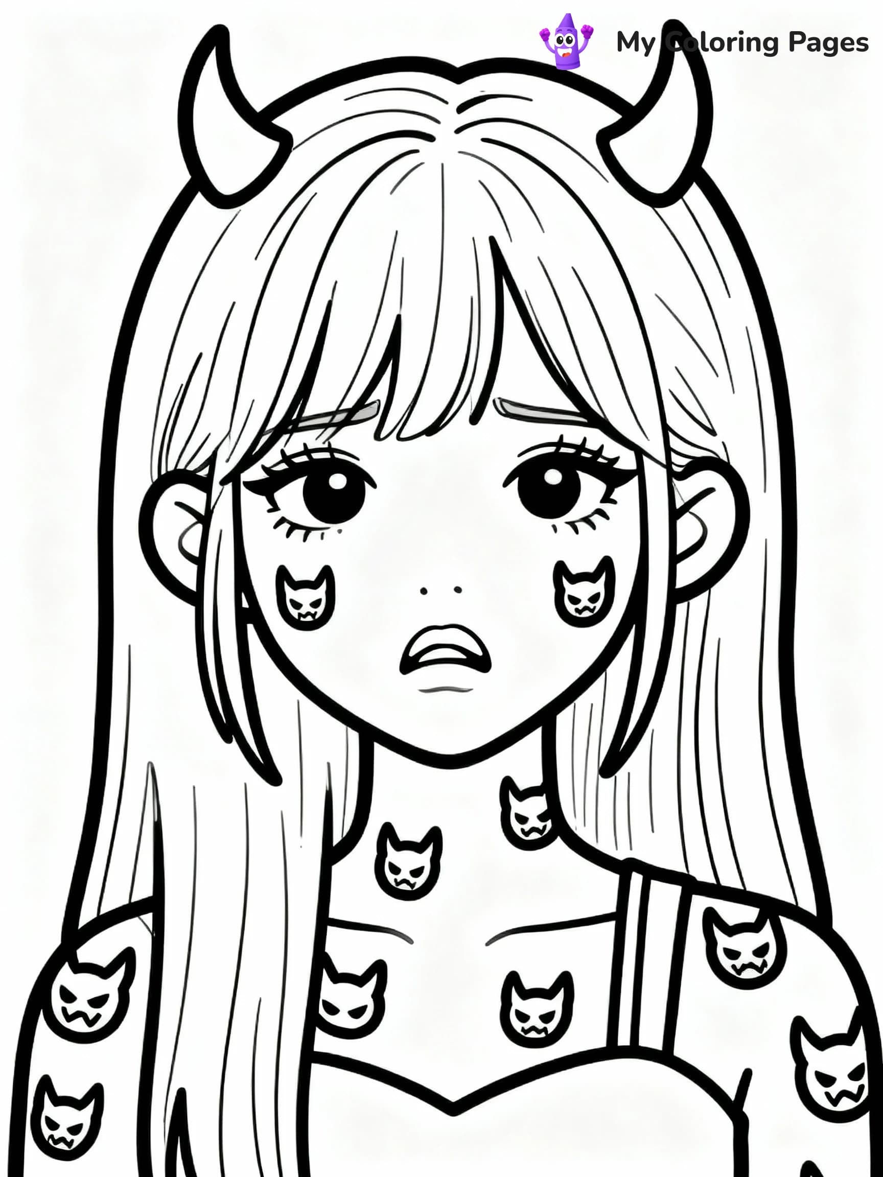 Kpop Demon Hunters Coloring Pages - 20