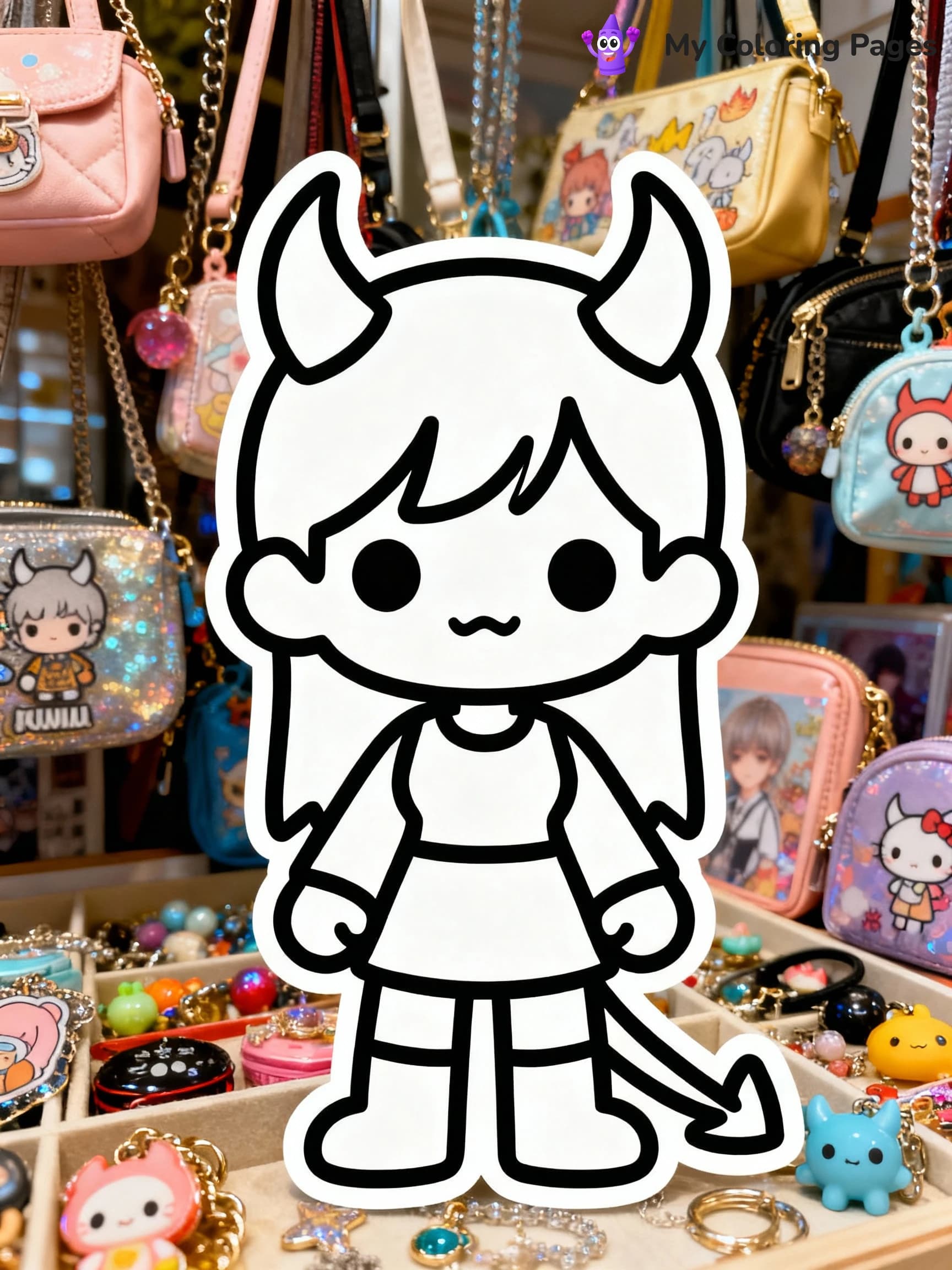 Kpop Demon Hunters Coloring Pages - 15