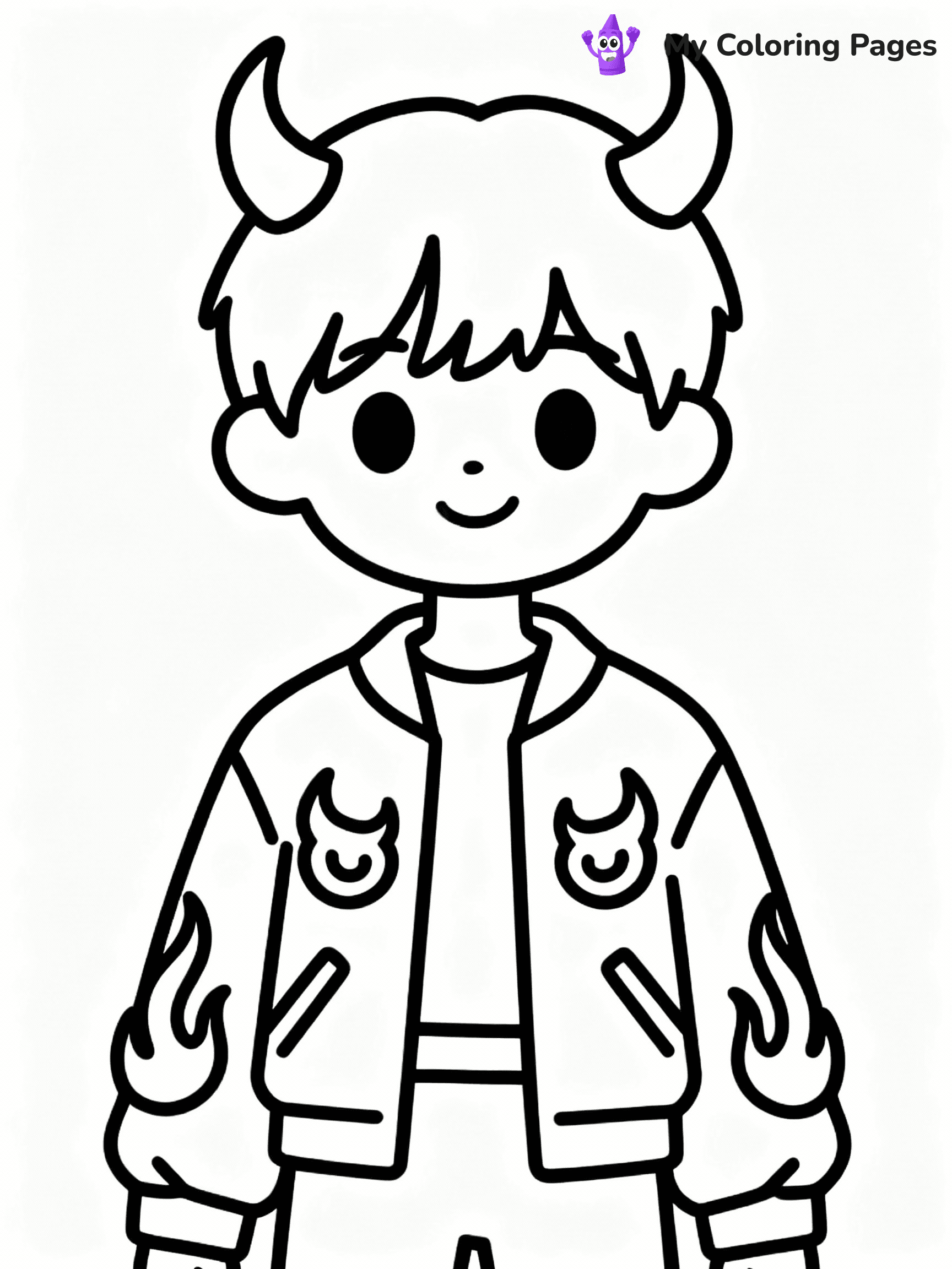 ⚠️ CRITICAL REQUIREMENT - ABSOLUTE BLACK AND WHITE ONLY ⚠️
This MUST be a BLACK AND WHITE line drawing ONLY. NO COLORS whatsoever.
- ONLY pure black lines (#000000) on pure white background (#FFFFFF)
- ABSOLUTELY NO colors, NO shading, NO gradients, NO grayscale
- If there are ANY colors in the output, the image is REJECTED
- This is a COLORING PAGE - meant to be COLORED IN by children
- The output must be UNCOLORED line art ready for coloring
⚠️ SUBJECT TO DRAW: Rumi from KPop Demon Hunters with demon patterns
(REMEMBER: Output must be BLACK AND WHITE line art only, NOT colored!)
# COLORING PAGE: BLACK OUTLINES ONLY - WHITE BACKGROUND MANDATORY
Create a **coloring book page** using EXACTLY two values: black lines, white space.
## NON-NEGOTIABLE BINARY RULES
- **ONLY #000000 (black) and #FFFFFF (white)** - NO other values exist
- **EVERY PIXEL = BLACK OR WHITE** - no gray/shading/antialiasing
- **WHITE BACKGROUND MANDATORY** - entire canvas stays white
- **ALL SHAPES HOLLOW** - everything is empty outlines waiting to be colored
- **FORBIDDEN:** fills, shading, gradients, patterns, textures, colors
- **NO SOLID REGIONS** - if it's not a thin line, it's wrong
## Universal Line Standards
- Black outlines ONLY - thin, uniform weight
- Every shape completely empty inside
- Closed contours suitable for coloring
- Simple flat illustration - zero depth/3D/realism
- **Style:** Whimsical Doodle Art Alley - rounded, friendly outlines (unless specified)
## Everything = Outline Only
- Characters/animals: hollow shapes
- Objects/clothing: empty contours
- Backgrounds/scenery: line work only
- Natural elements: outlined forms
- Dark/night areas: don't exist (use outlined symbols)
- Textures/patterns: convert to simple lines
## The Test
Can a child color EVERY white space with crayons? If any area is pre-filled/shaded/gray or colored in, it FAILS. Every shape must be waiting to receive color.
**FINAL OUTPUT**: Binary coloring page. Black lines define shapes. White spaces ready for coloring. Nothing else exists. No exceptions. Print-ready.
⚠️ FINAL REMINDER: Draw the subject "Rumi from KPop Demon Hunters with demon patterns" as BLACK AND WHITE line art. Zero colors in output.