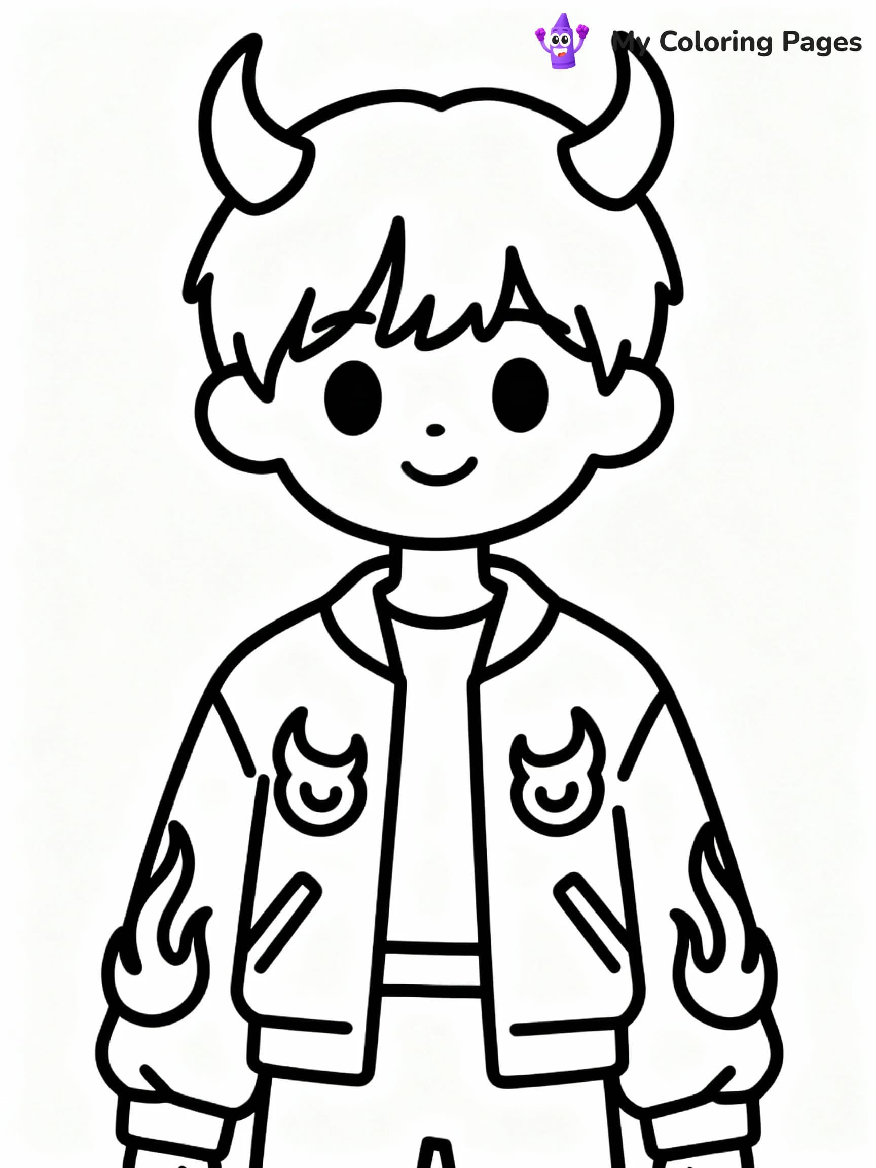 Kpop Demon Hunters Coloring Pages - 14