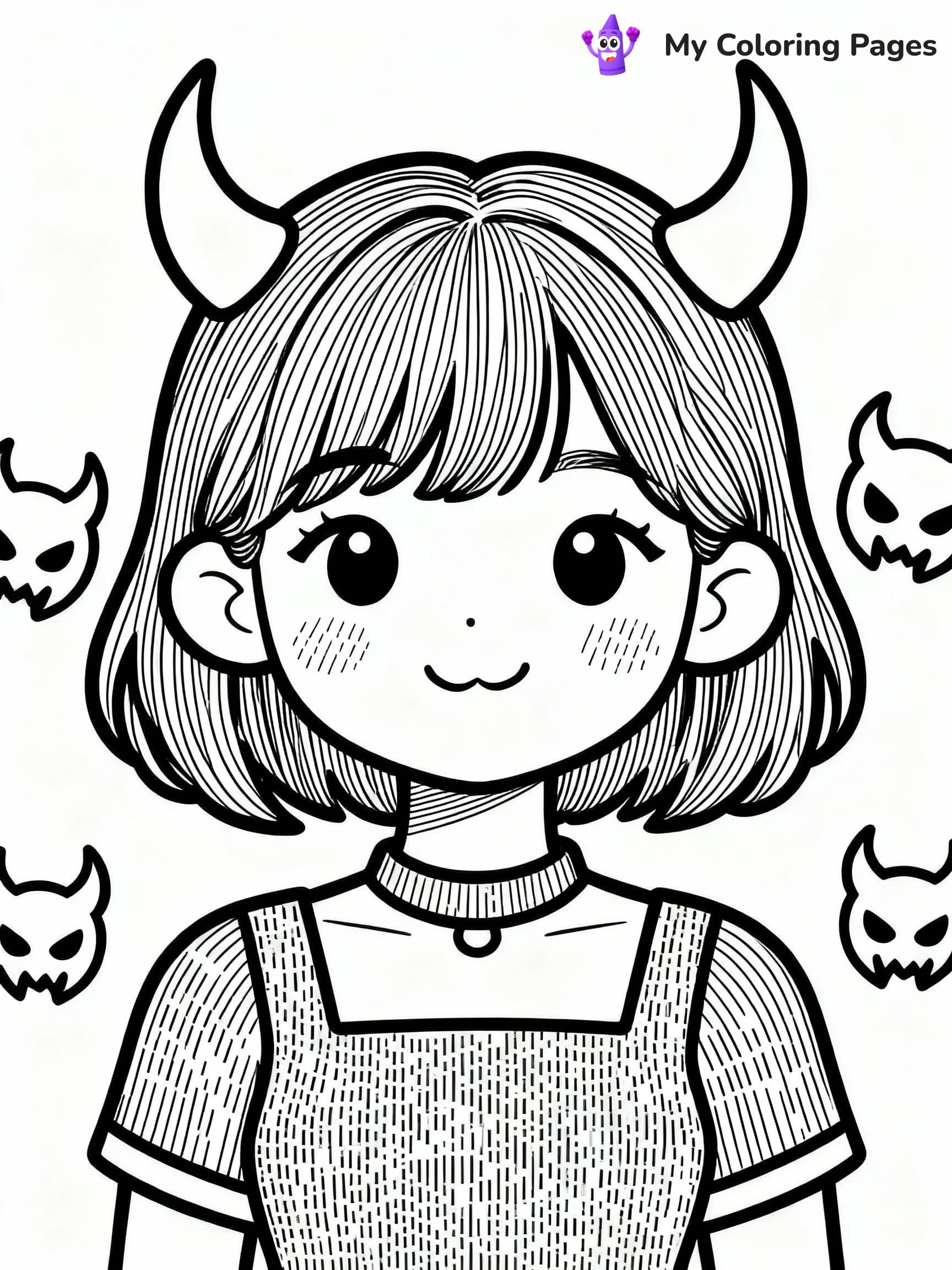 Kpop Demon Hunters Coloring Pages - 12