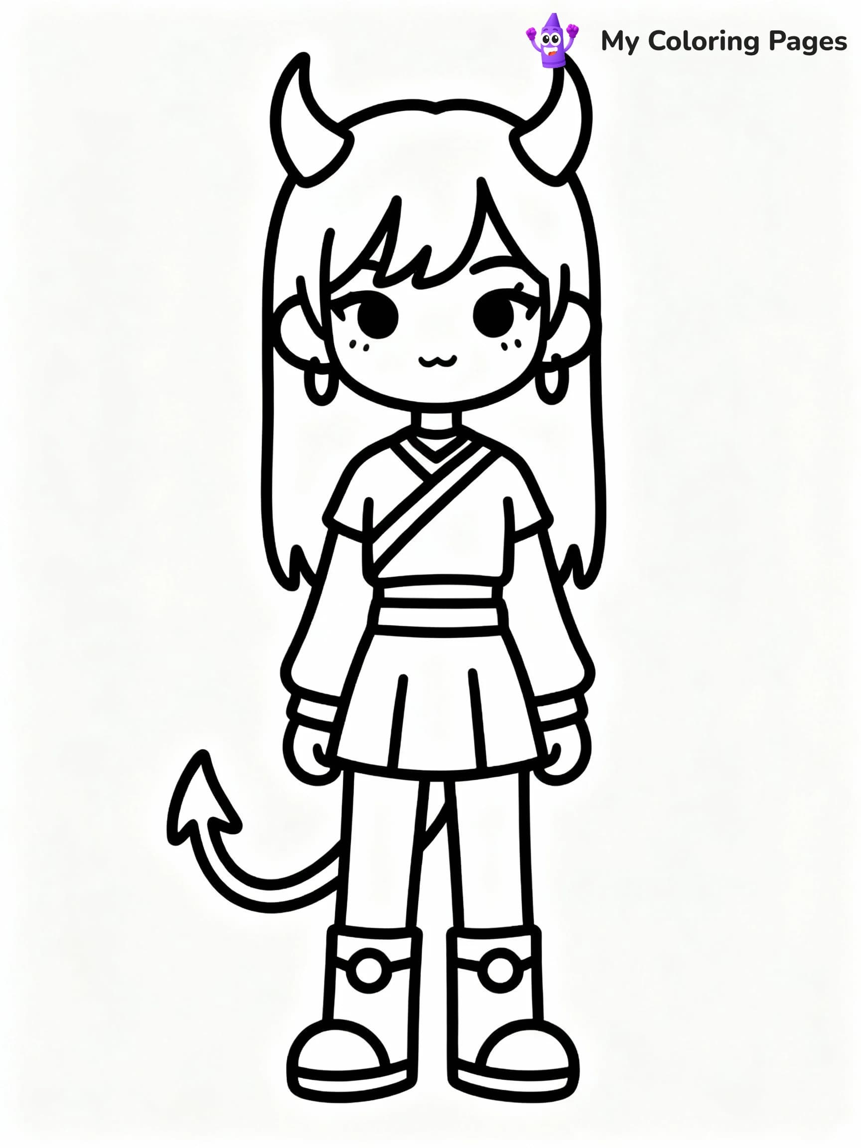 Kpop Demon Hunters Coloring Pages - 11
