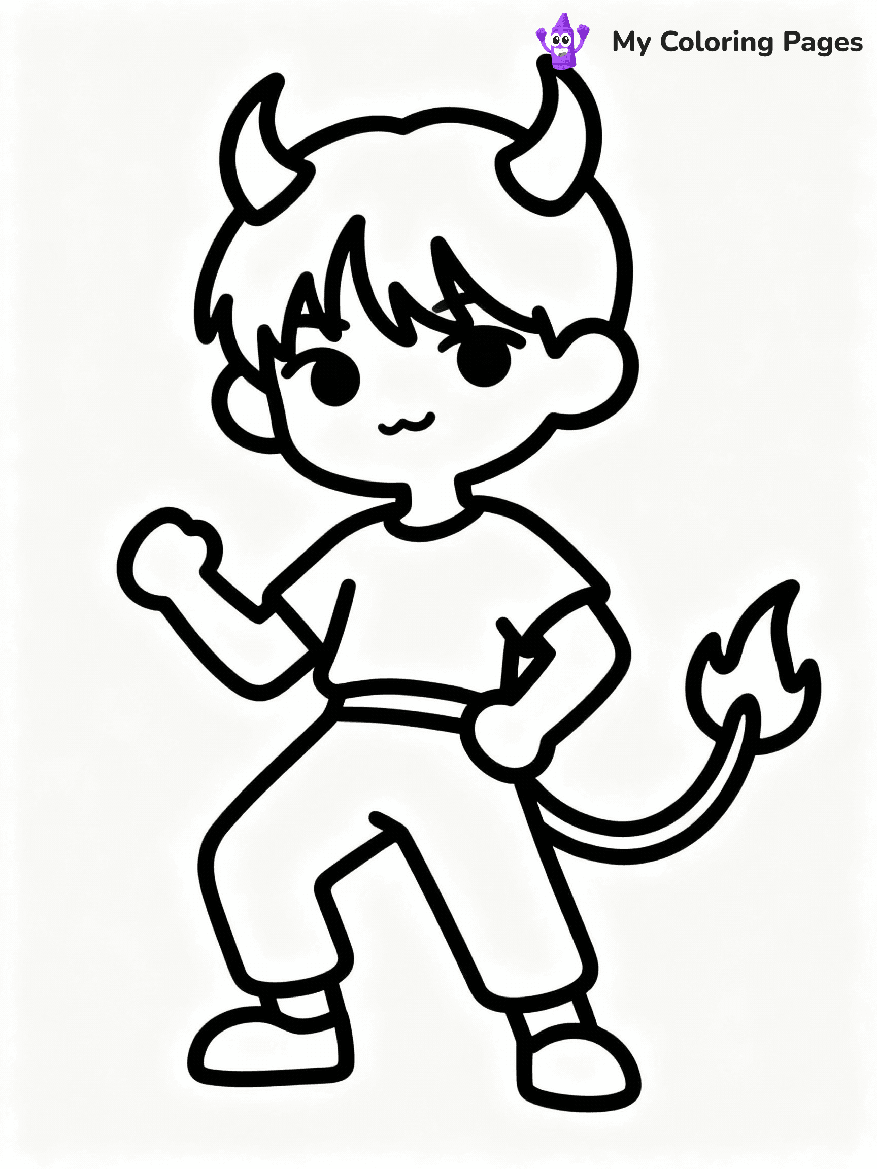 ⚠️ CRITICAL REQUIREMENT - ABSOLUTE BLACK AND WHITE ONLY ⚠️
This MUST be a BLACK AND WHITE line drawing ONLY. NO COLORS whatsoever.
- ONLY pure black lines (#000000) on pure white background (#FFFFFF)
- ABSOLUTELY NO colors, NO shading, NO gradients, NO grayscale
- If there are ANY colors in the output, the image is REJECTED
- This is a COLORING PAGE - meant to be COLORED IN by children
- The output must be UNCOLORED line art ready for coloring
⚠️ SUBJECT TO DRAW: Rumi from KPop Demon Hunters with demon patterns
(REMEMBER: Output must be BLACK AND WHITE line art only, NOT colored!)
# COLORING PAGE: BLACK OUTLINES ONLY - WHITE BACKGROUND MANDATORY
Create a **coloring book page** using EXACTLY two values: black lines, white space.
## NON-NEGOTIABLE BINARY RULES
- **ONLY #000000 (black) and #FFFFFF (white)** - NO other values exist
- **EVERY PIXEL = BLACK OR WHITE** - no gray/shading/antialiasing
- **WHITE BACKGROUND MANDATORY** - entire canvas stays white
- **ALL SHAPES HOLLOW** - everything is empty outlines waiting to be colored
- **FORBIDDEN:** fills, shading, gradients, patterns, textures, colors
- **NO SOLID REGIONS** - if it's not a thin line, it's wrong
## Universal Line Standards
- Black outlines ONLY - thin, uniform weight
- Every shape completely empty inside
- Closed contours suitable for coloring
- Simple flat illustration - zero depth/3D/realism
- **Style:** Whimsical Doodle Art Alley - rounded, friendly outlines (unless specified)
## Everything = Outline Only
- Characters/animals: hollow shapes
- Objects/clothing: empty contours
- Backgrounds/scenery: line work only
- Natural elements: outlined forms
- Dark/night areas: don't exist (use outlined symbols)
- Textures/patterns: convert to simple lines
## The Test
Can a child color EVERY white space with crayons? If any area is pre-filled/shaded/gray or colored in, it FAILS. Every shape must be waiting to receive color.
**FINAL OUTPUT**: Binary coloring page. Black lines define shapes. White spaces ready for coloring. Nothing else exists. No exceptions. Print-ready.
⚠️ FINAL REMINDER: Draw the subject "Rumi from KPop Demon Hunters with demon patterns" as BLACK AND WHITE line art. Zero colors in output.