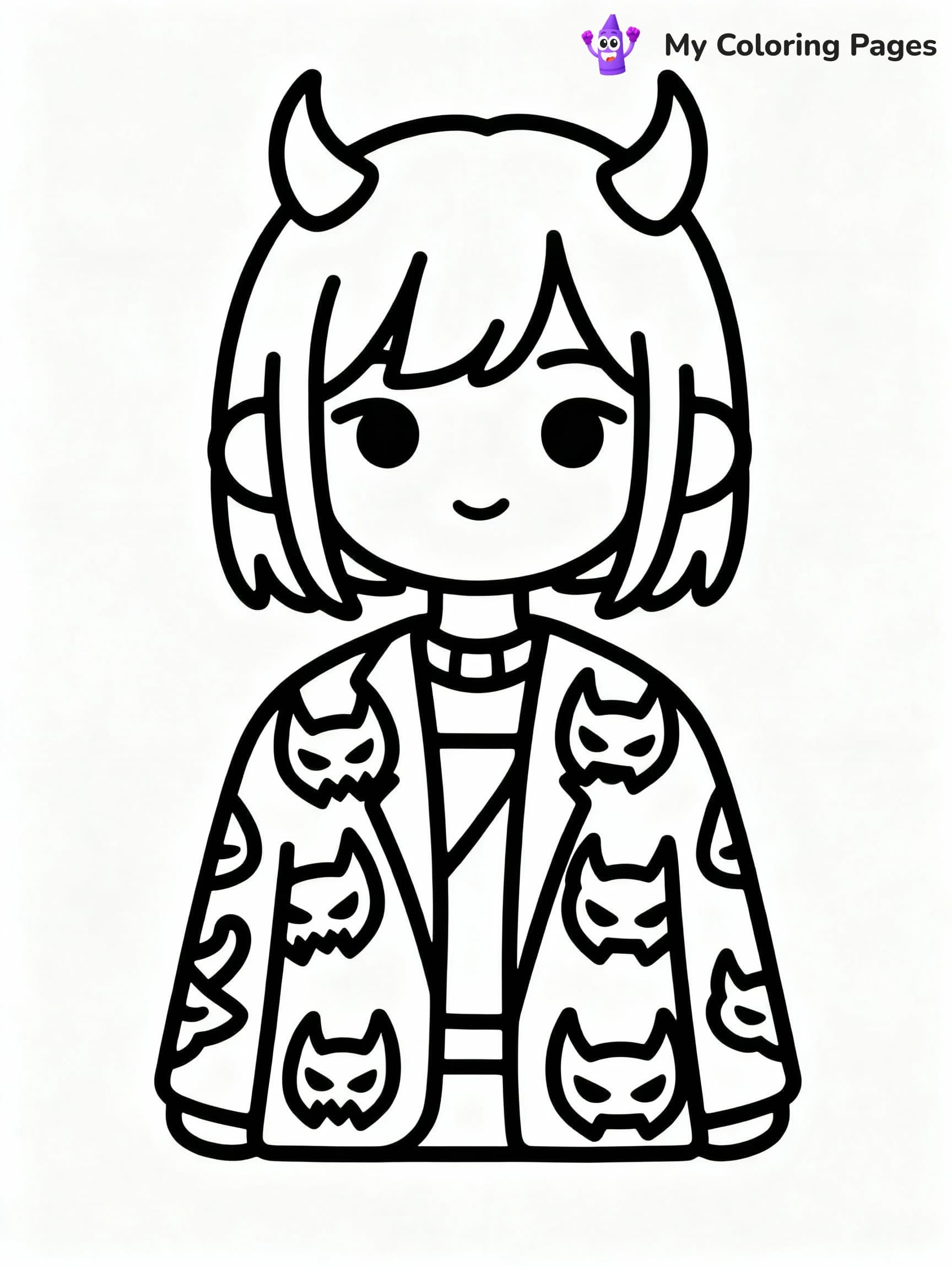 Kpop Demon Hunters Coloring Pages - 7