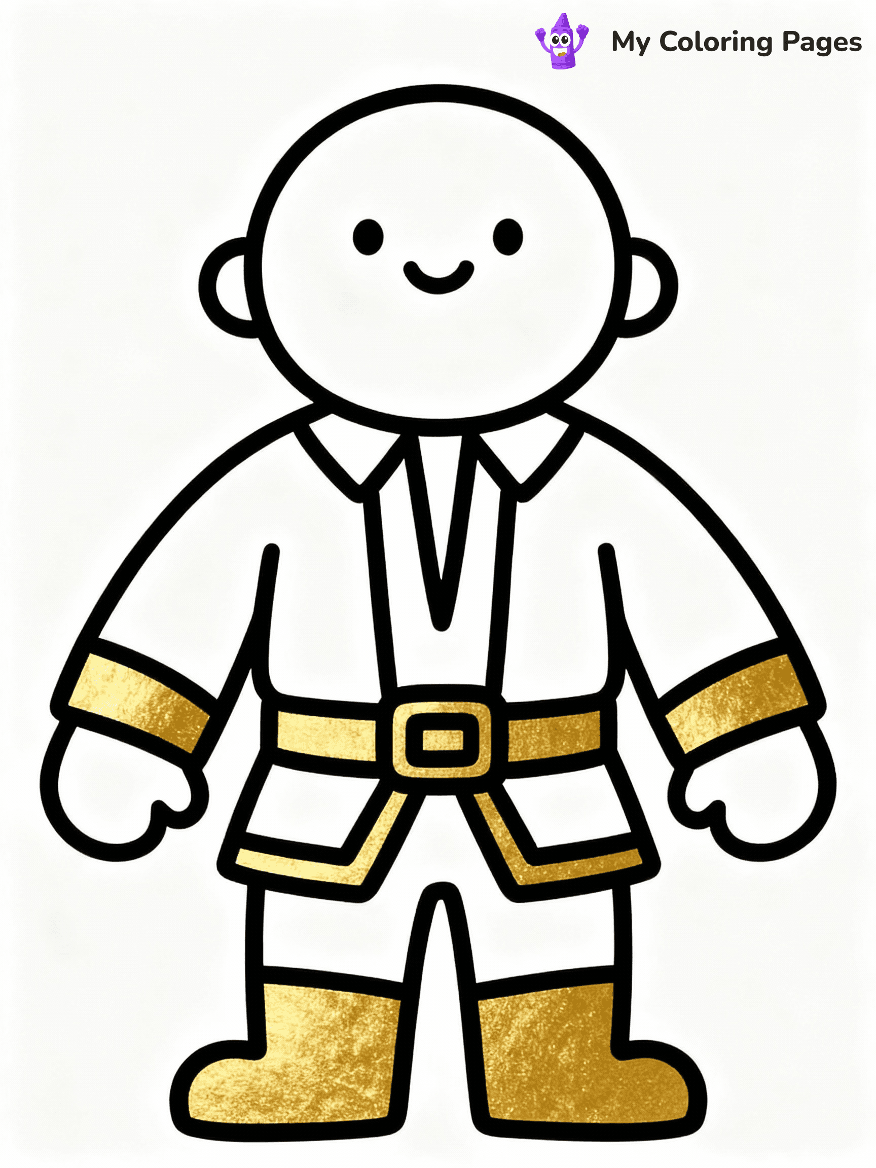 ⚠️ CRITICAL REQUIREMENT - ABSOLUTE BLACK AND WHITE ONLY ⚠️
This MUST be a BLACK AND WHITE line drawing ONLY. NO COLORS whatsoever.
- ONLY pure black lines (#000000) on pure white background (#FFFFFF)
- ABSOLUTELY NO colors, NO shading, NO gradients, NO grayscale
- If there are ANY colors in the output, the image is REJECTED
- This is a COLORING PAGE - meant to be COLORED IN by children
- The output must be UNCOLORED line art ready for coloring
⚠️ SUBJECT TO DRAW: Huntr/x performing Golden, white and gold costumes
(REMEMBER: Output must be BLACK AND WHITE line art only, NOT colored!)
# COLORING PAGE: BLACK OUTLINES ONLY - WHITE BACKGROUND MANDATORY
Create a **coloring book page** using EXACTLY two values: black lines, white space.
## NON-NEGOTIABLE BINARY RULES
- **ONLY #000000 (black) and #FFFFFF (white)** - NO other values exist
- **EVERY PIXEL = BLACK OR WHITE** - no gray/shading/antialiasing
- **WHITE BACKGROUND MANDATORY** - entire canvas stays white
- **ALL SHAPES HOLLOW** - everything is empty outlines waiting to be colored
- **FORBIDDEN:** fills, shading, gradients, patterns, textures, colors
- **NO SOLID REGIONS** - if it's not a thin line, it's wrong
## Universal Line Standards
- Black outlines ONLY - thin, uniform weight
- Every shape completely empty inside
- Closed contours suitable for coloring
- Simple flat illustration - zero depth/3D/realism
- **Style:** Whimsical Doodle Art Alley - rounded, friendly outlines (unless specified)
## Everything = Outline Only
- Characters/animals: hollow shapes
- Objects/clothing: empty contours
- Backgrounds/scenery: line work only
- Natural elements: outlined forms
- Dark/night areas: don't exist (use outlined symbols)
- Textures/patterns: convert to simple lines
## The Test
Can a child color EVERY white space with crayons? If any area is pre-filled/shaded/gray or colored in, it FAILS. Every shape must be waiting to receive color.
**FINAL OUTPUT**: Binary coloring page. Black lines define shapes. White spaces ready for coloring. Nothing else exists. No exceptions. Print-ready.
⚠️ FINAL REMINDER: Draw the subject "Huntr/x performing Golden, white and gold costumes" as BLACK AND WHITE line art. Zero colors in output.