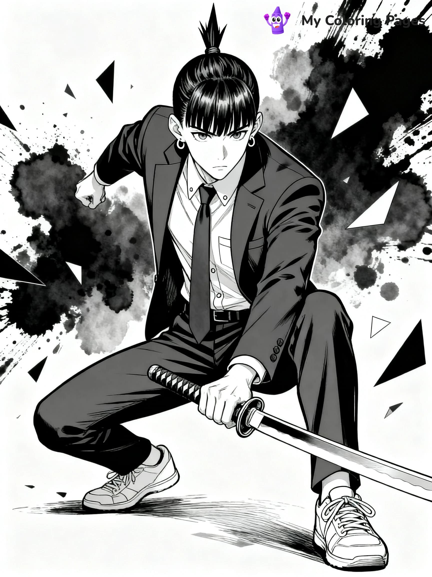 Chainsaw Man Coloring Pages - 13
