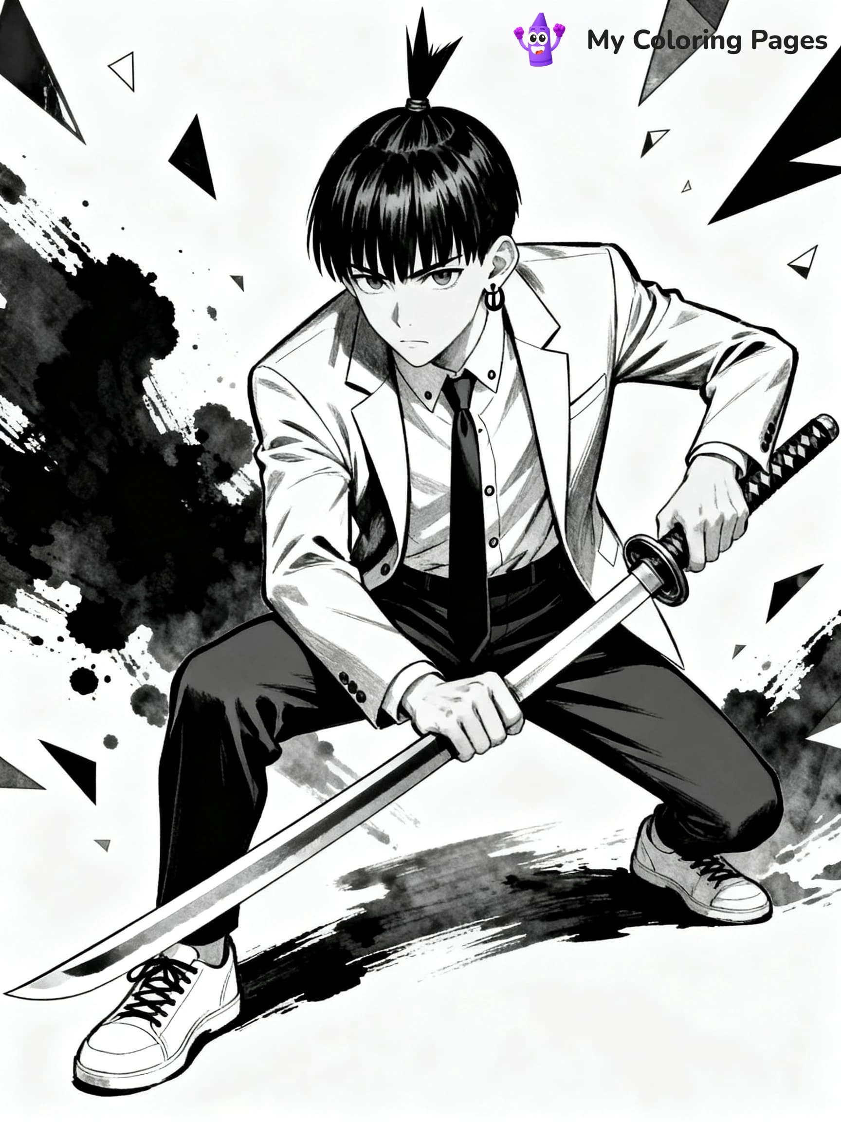 Chainsaw Man Coloring Pages - 12