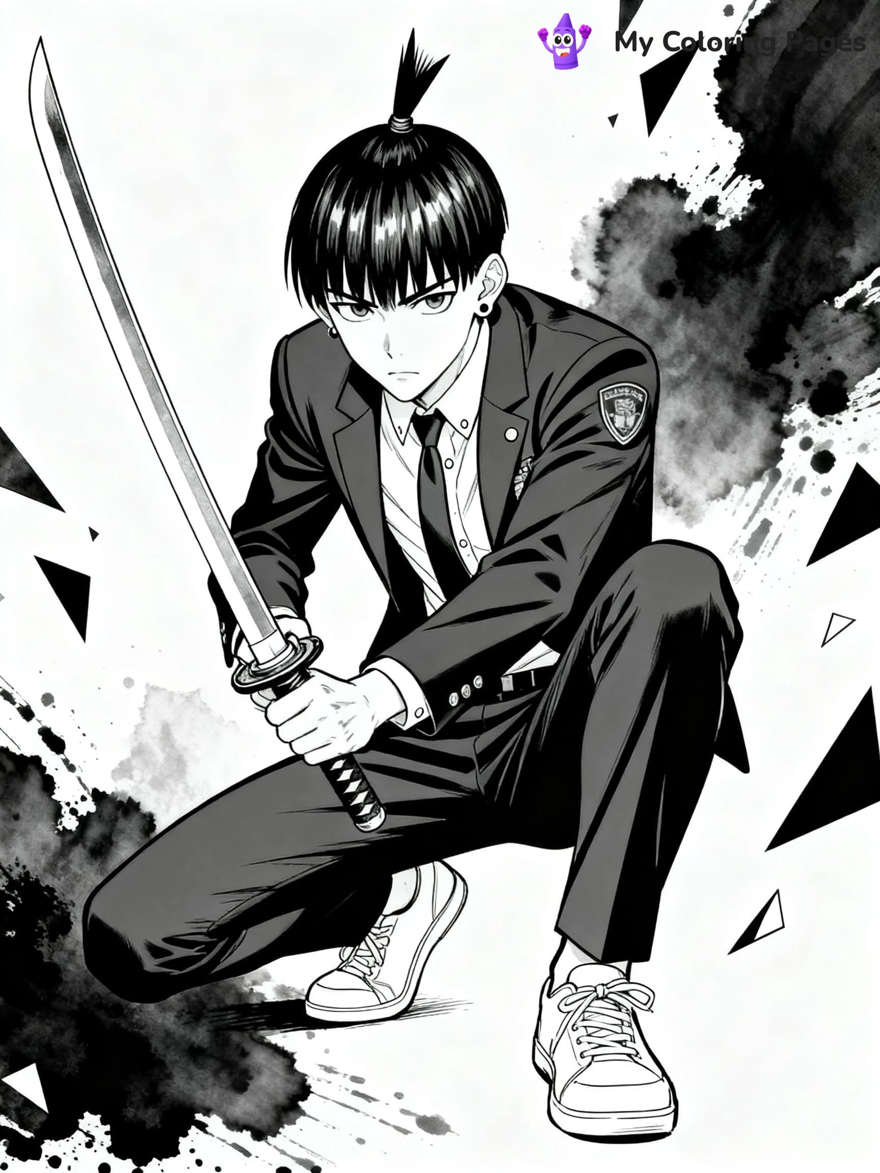 Chainsaw Man Coloring Pages - 11