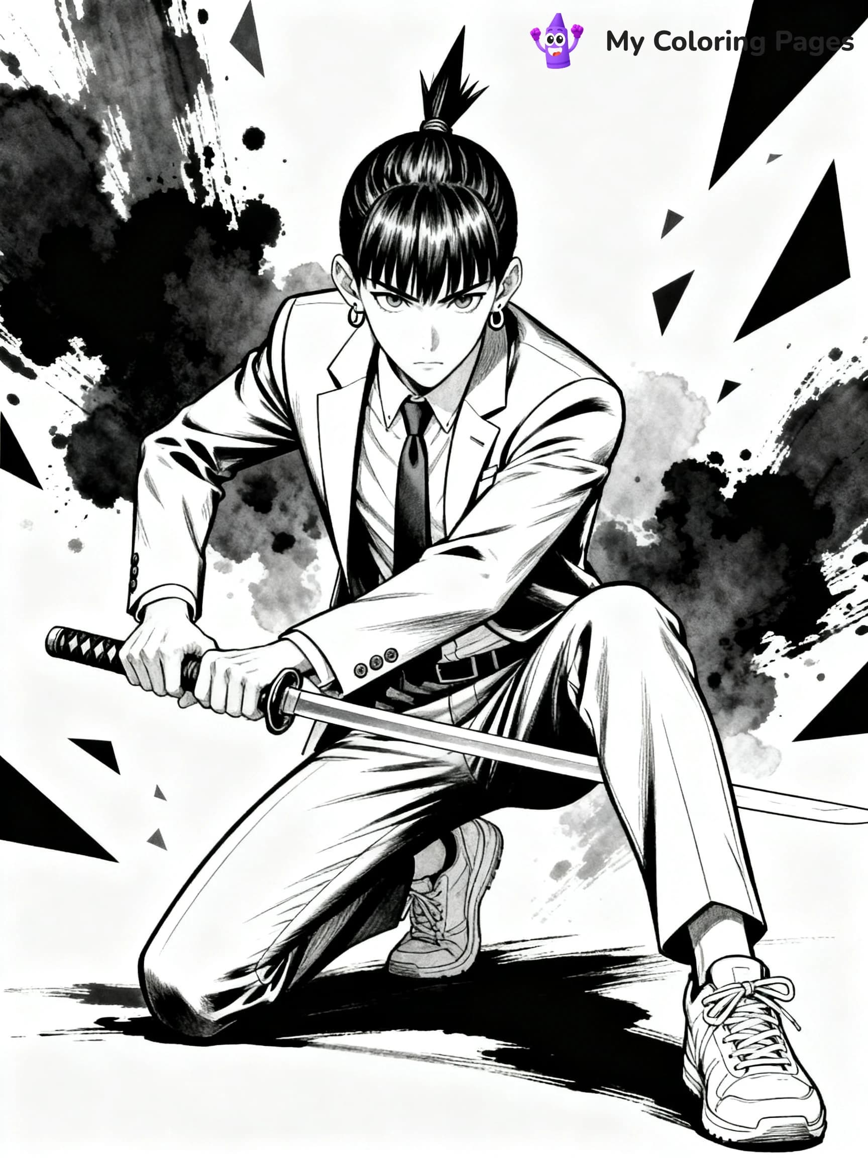 Chainsaw Man Coloring Pages - 10