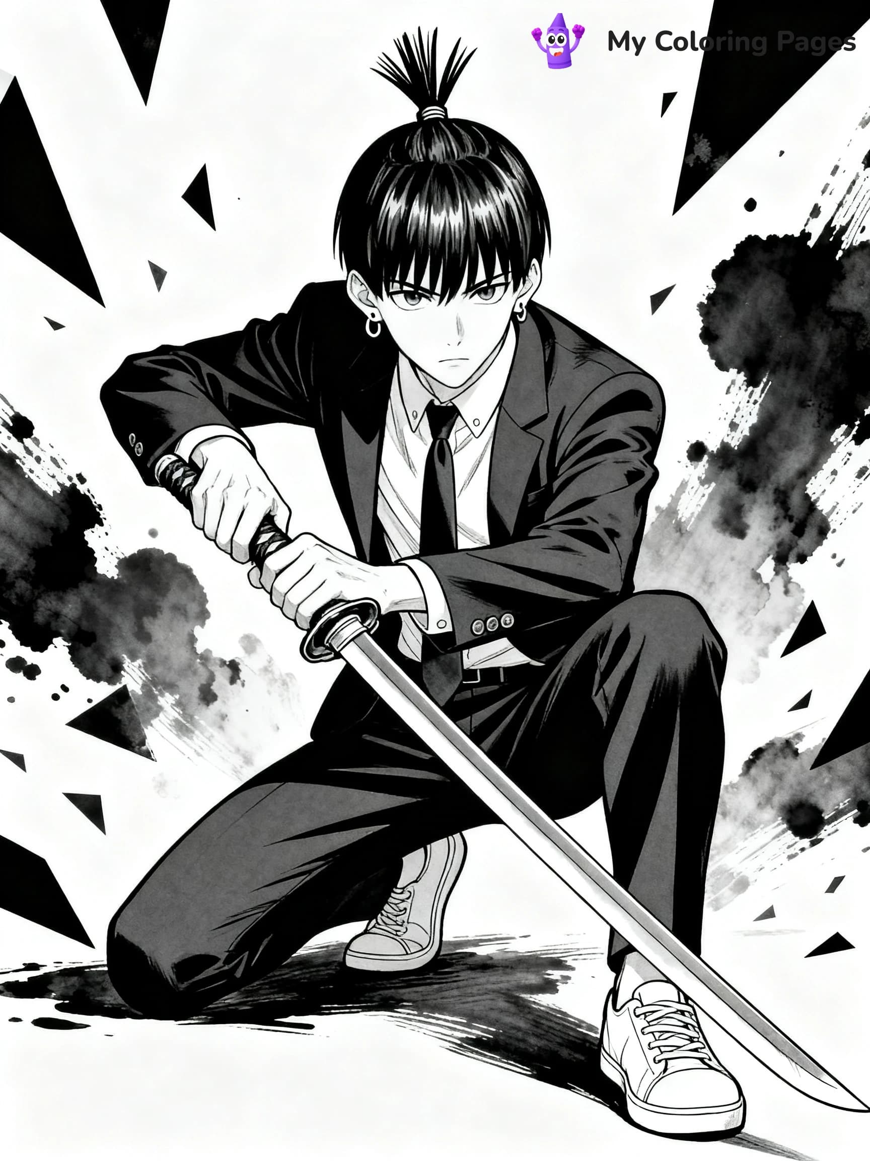 Chainsaw Man Coloring Pages - 8