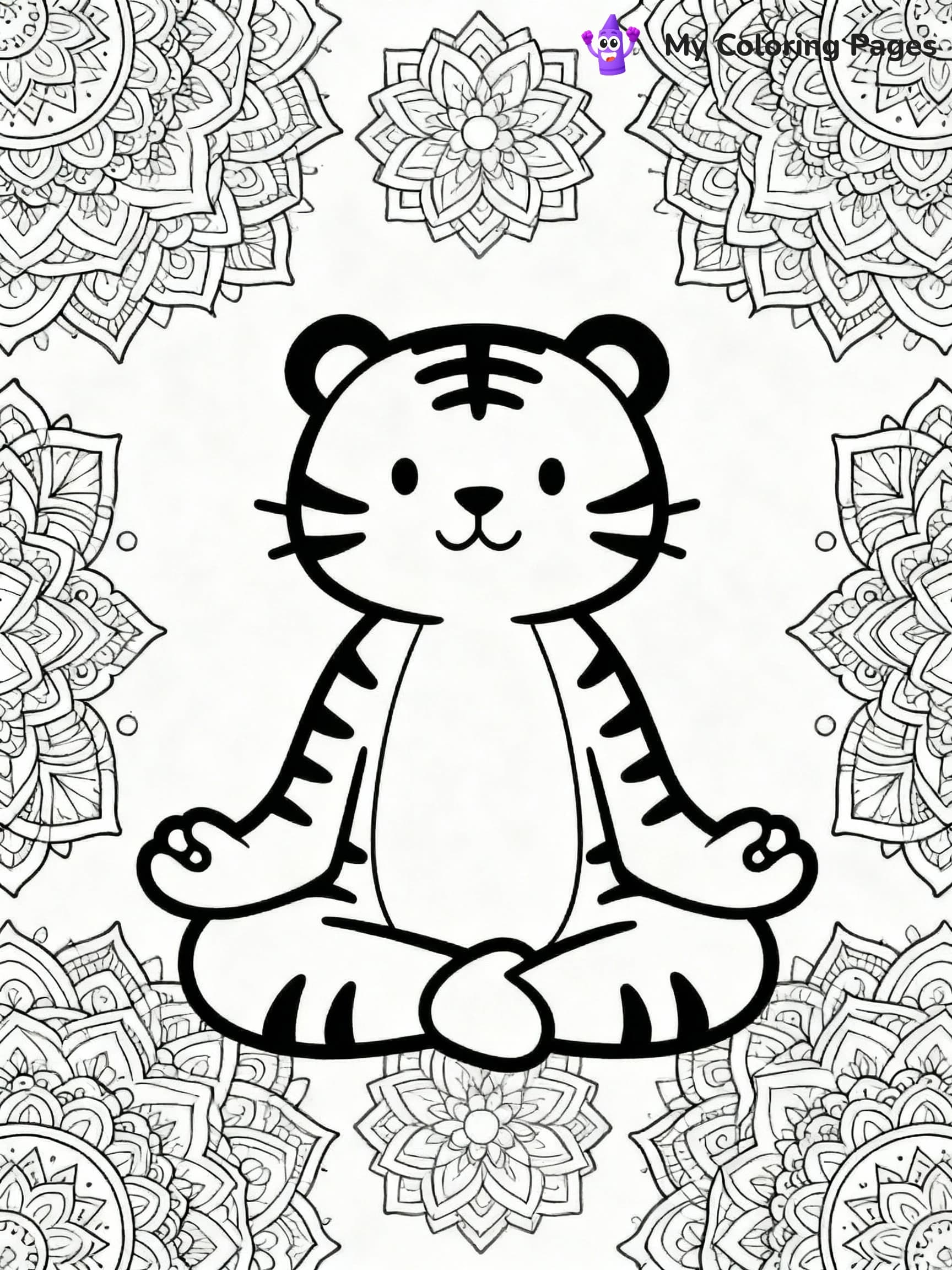 Tiger Coloring Pages - 2