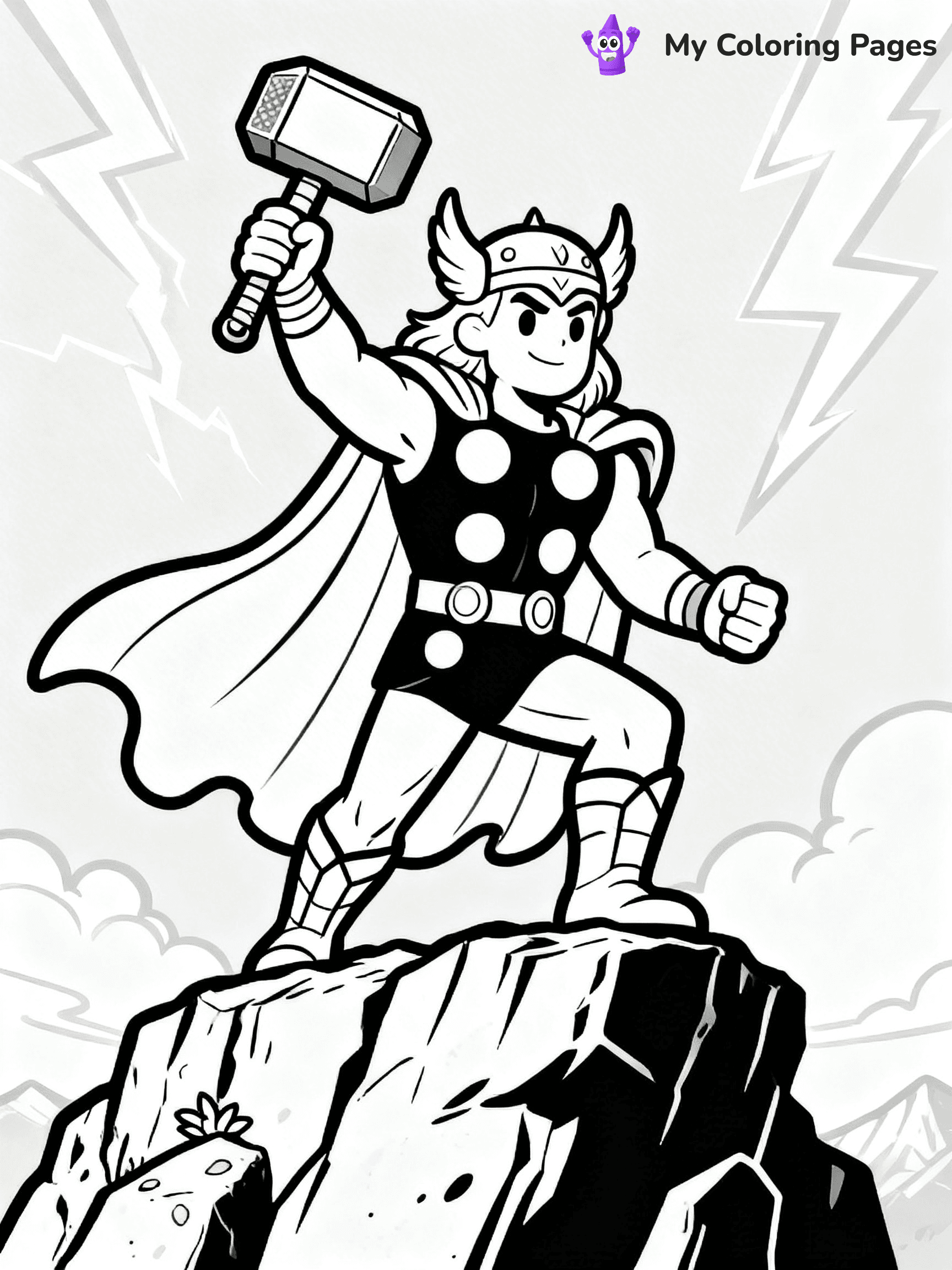 Loki Coloring Pages - 30