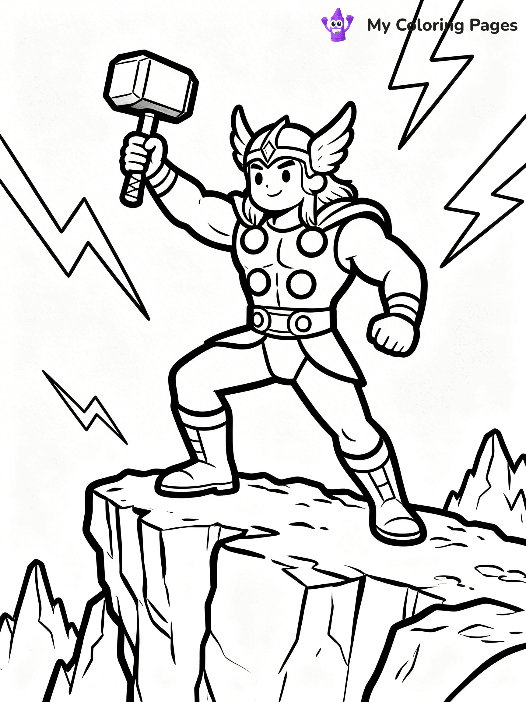 Loki Coloring Pages - 28