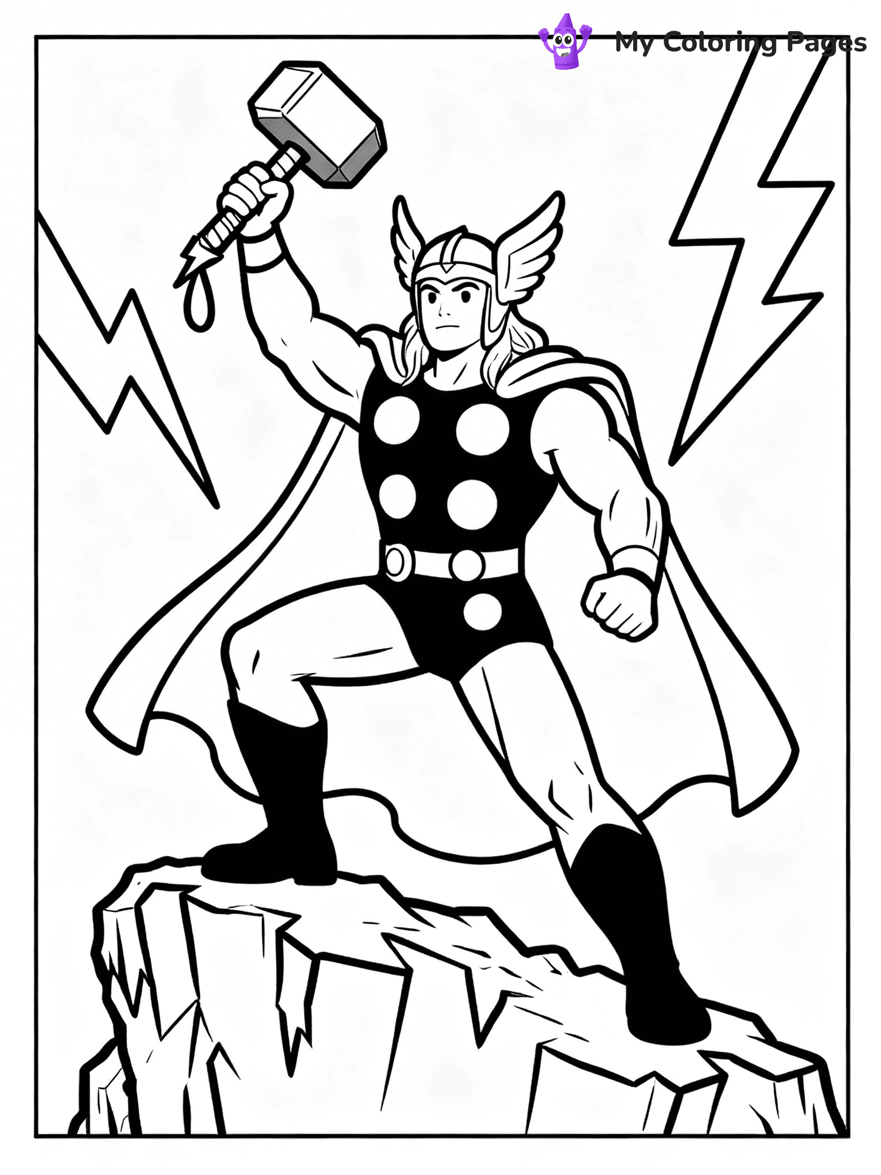 Loki Coloring Pages - 27